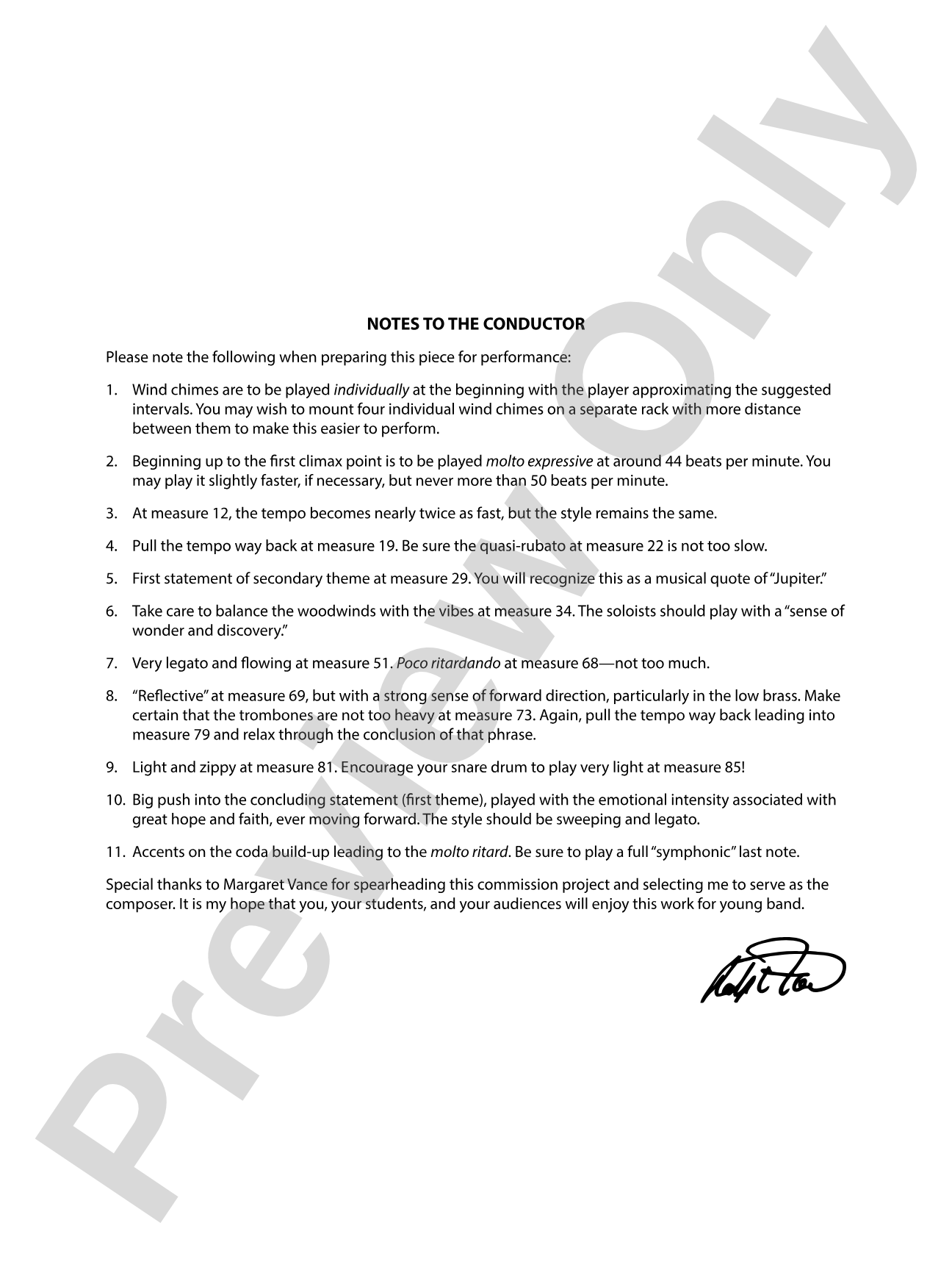Sailing Onward Until Dawn: Concert Band Conductor Score & Parts