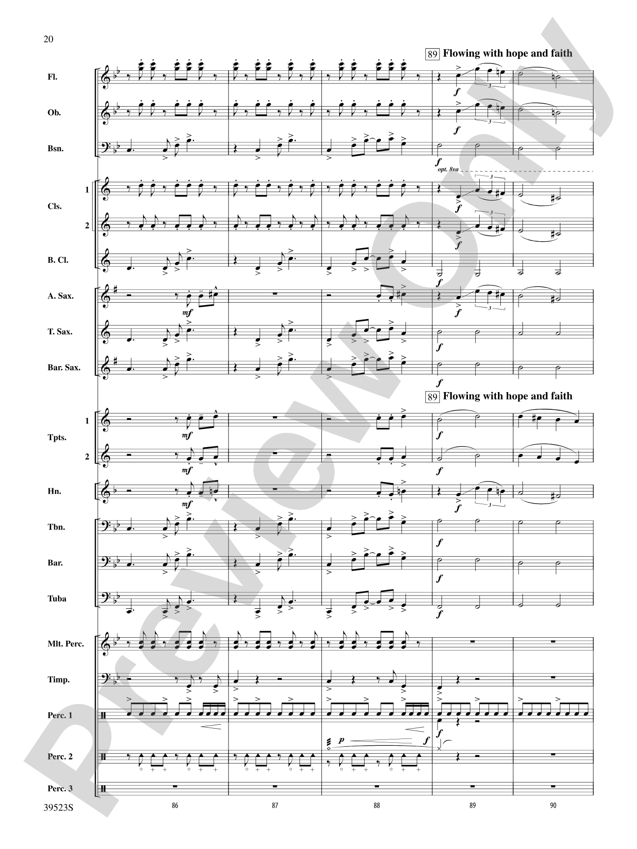 Sailing Onward Until Dawn: Concert Band Conductor Score & Parts