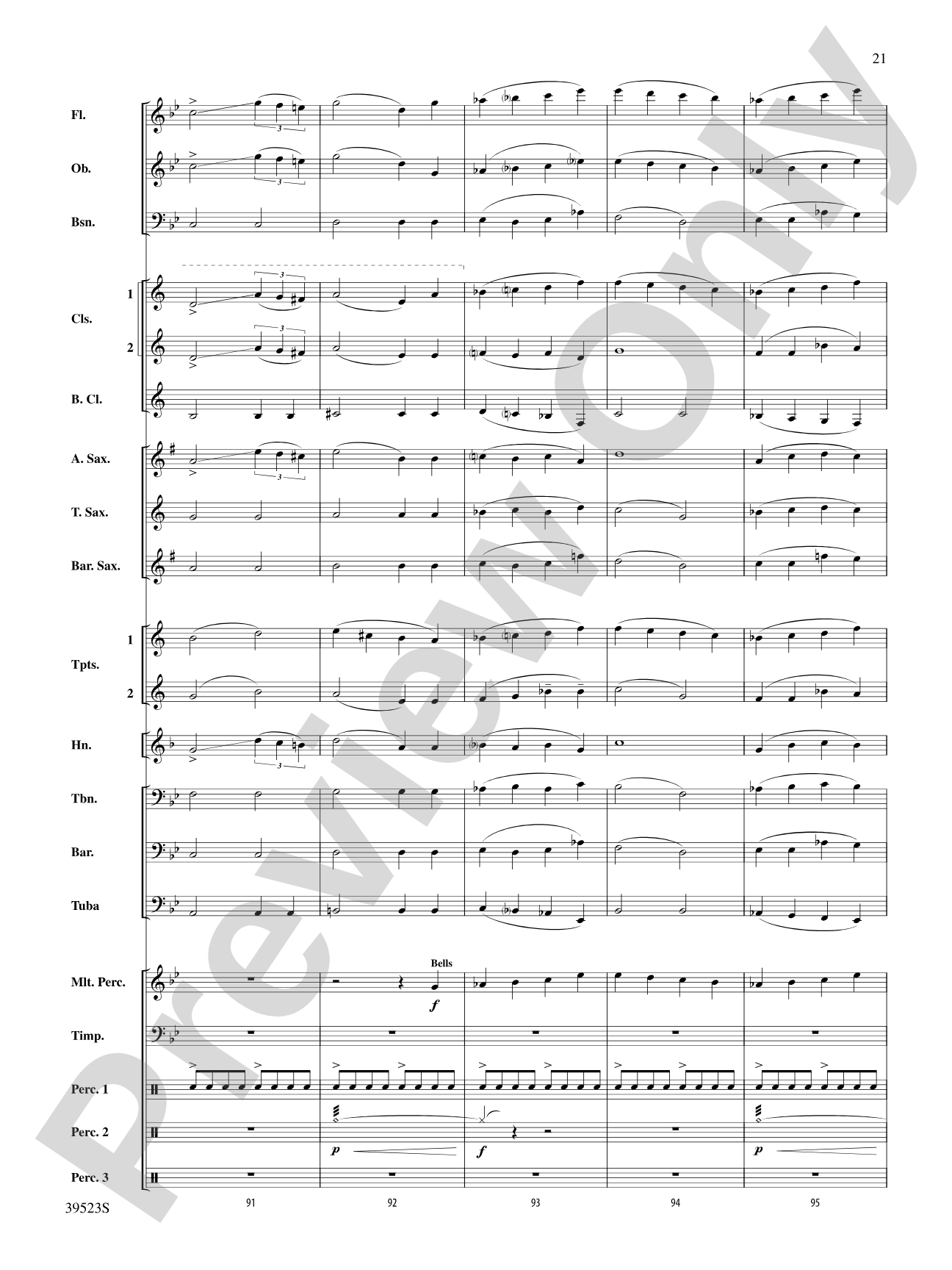 Sailing Onward Until Dawn: Concert Band Conductor Score & Parts
