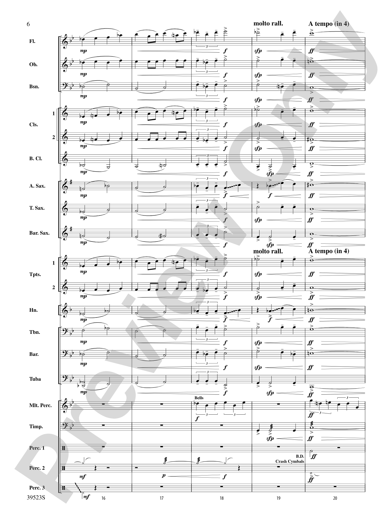 Sailing Onward Until Dawn: Concert Band Conductor Score & Parts