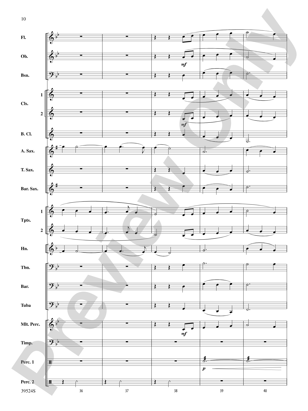Annabel Lee: Concert Band Conductor Score & Parts
