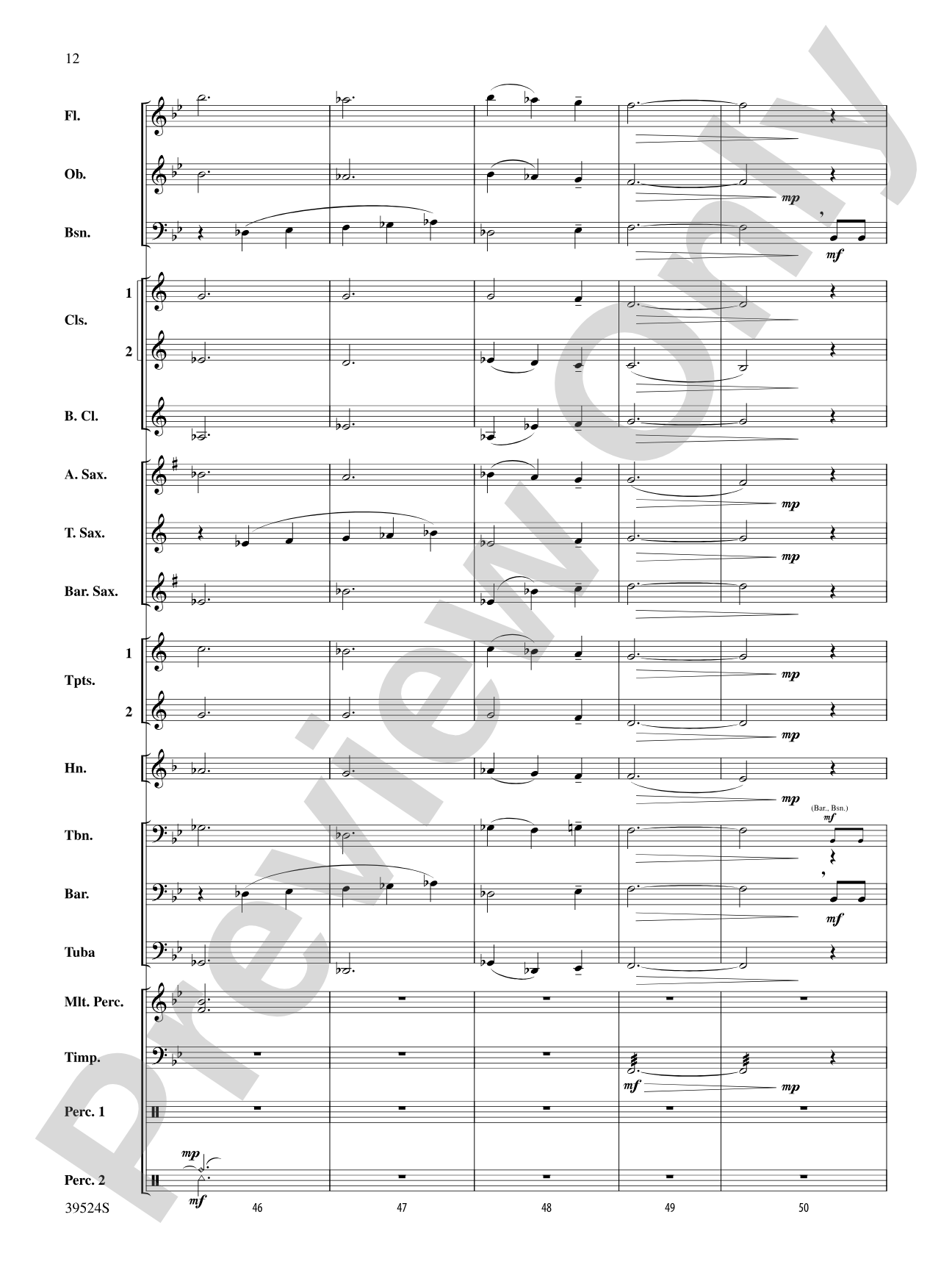 Annabel Lee: Concert Band Conductor Score & Parts