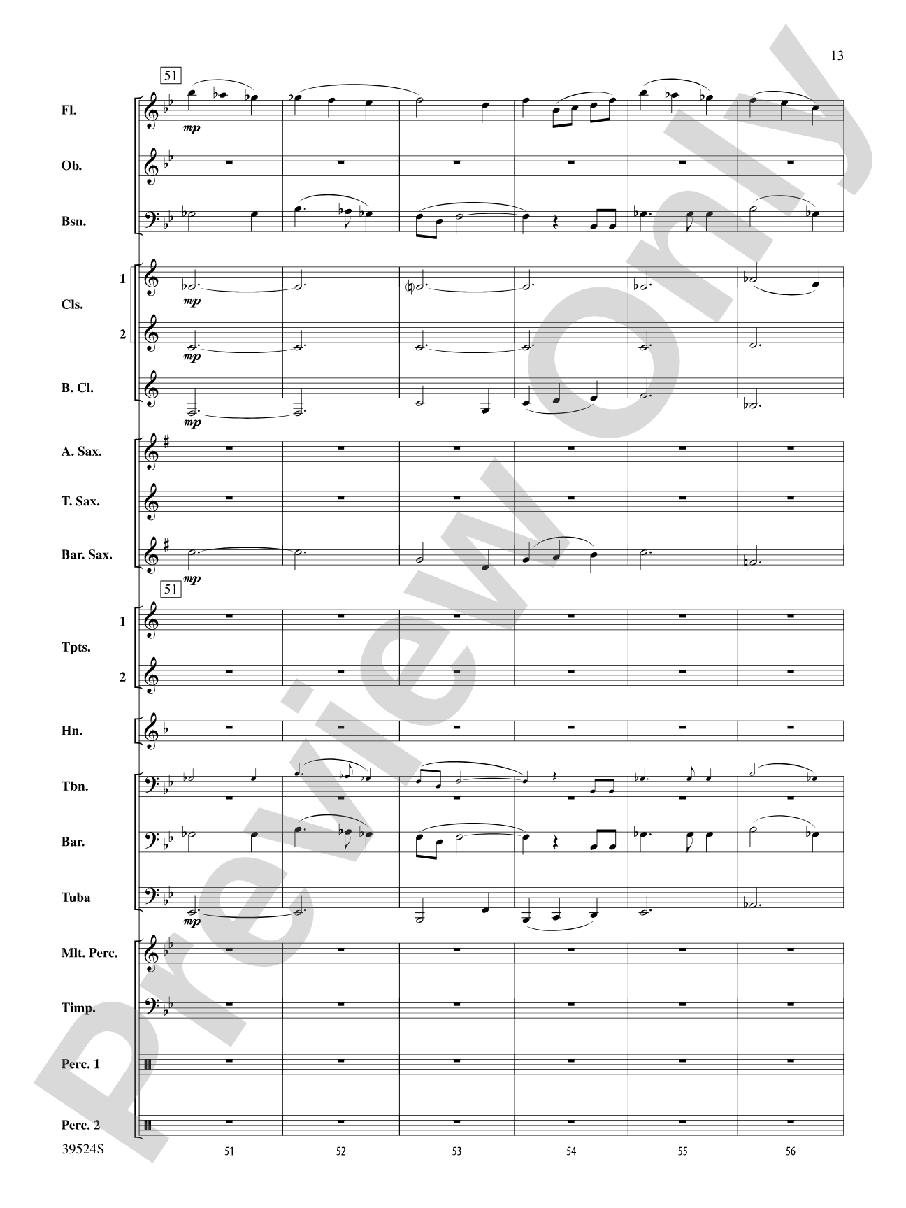 Annabel Lee: Concert Band Conductor Score & Parts