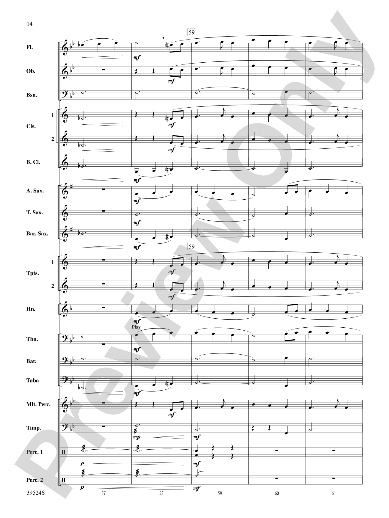 Annabel Lee: Concert Band Conductor Score & Parts