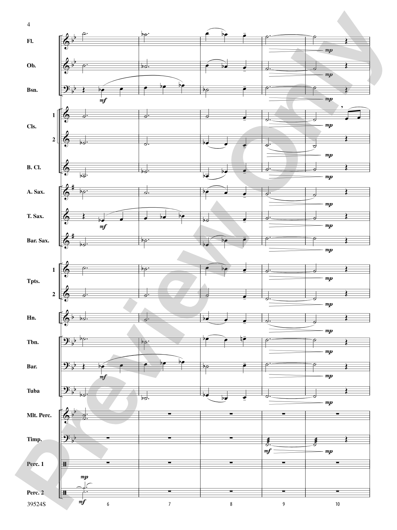 Annabel Lee: Concert Band Conductor Score & Parts