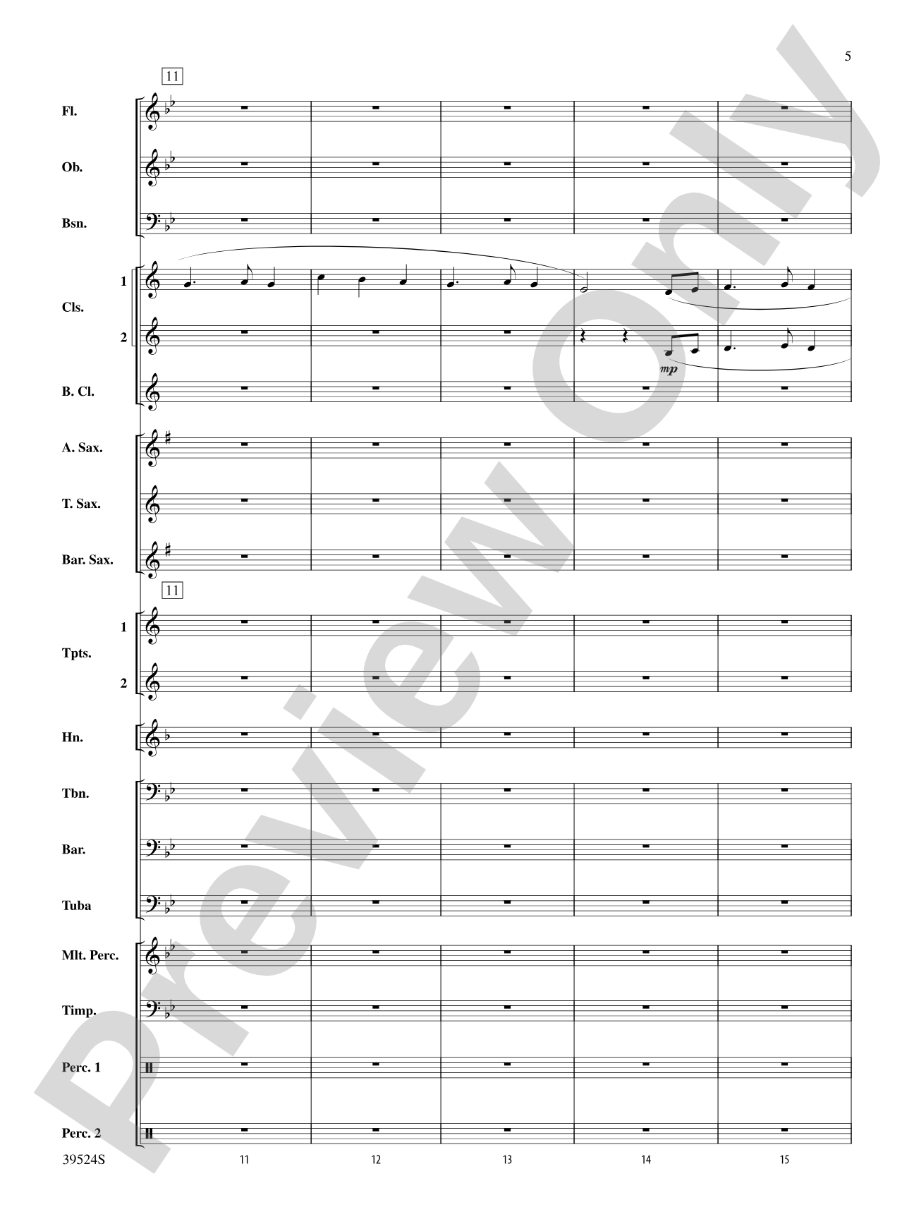 Annabel Lee: Concert Band Conductor Score & Parts