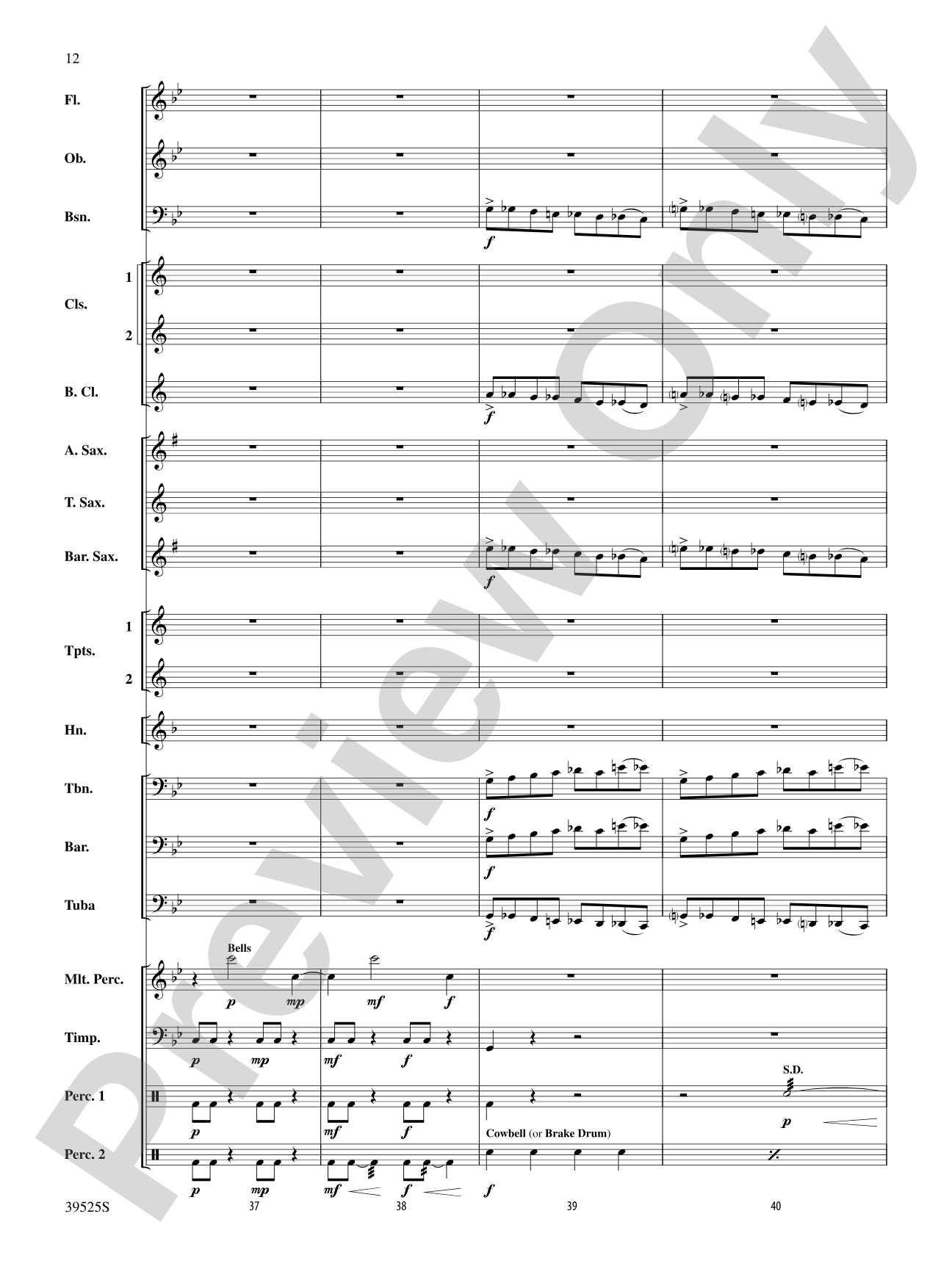 Zombie Dreams: Concert Band Conductor Score & Parts