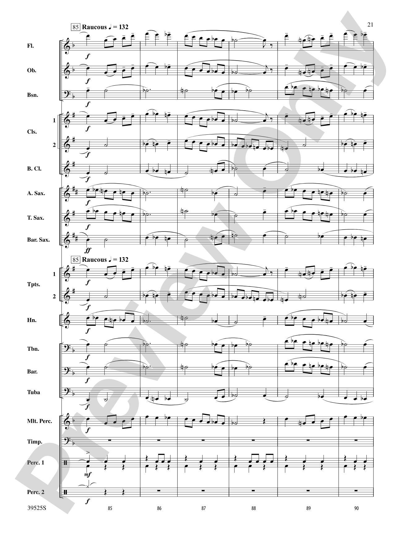 Zombie Dreams: Concert Band Conductor Score & Parts