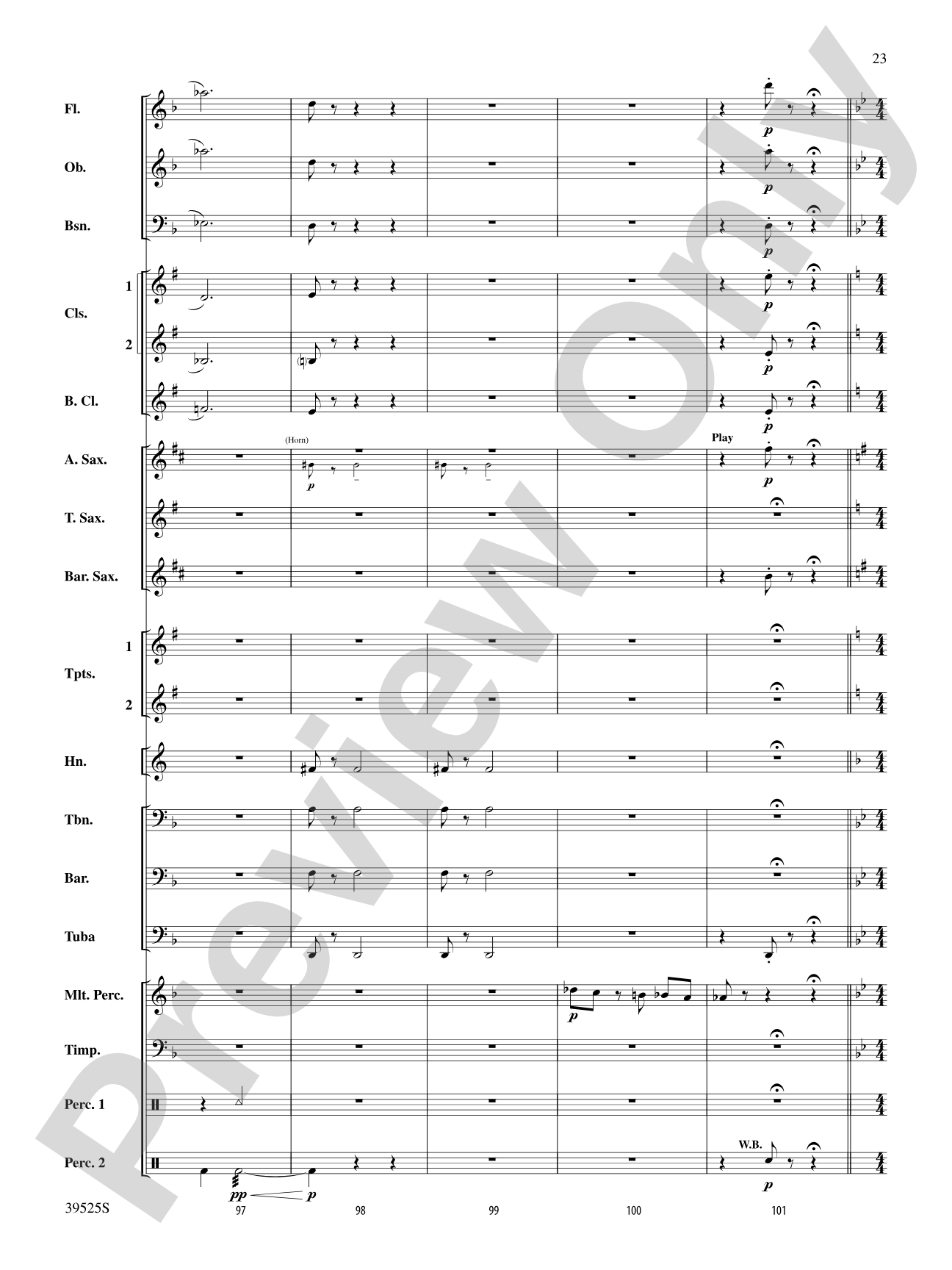 Zombie Dreams: Concert Band Conductor Score & Parts