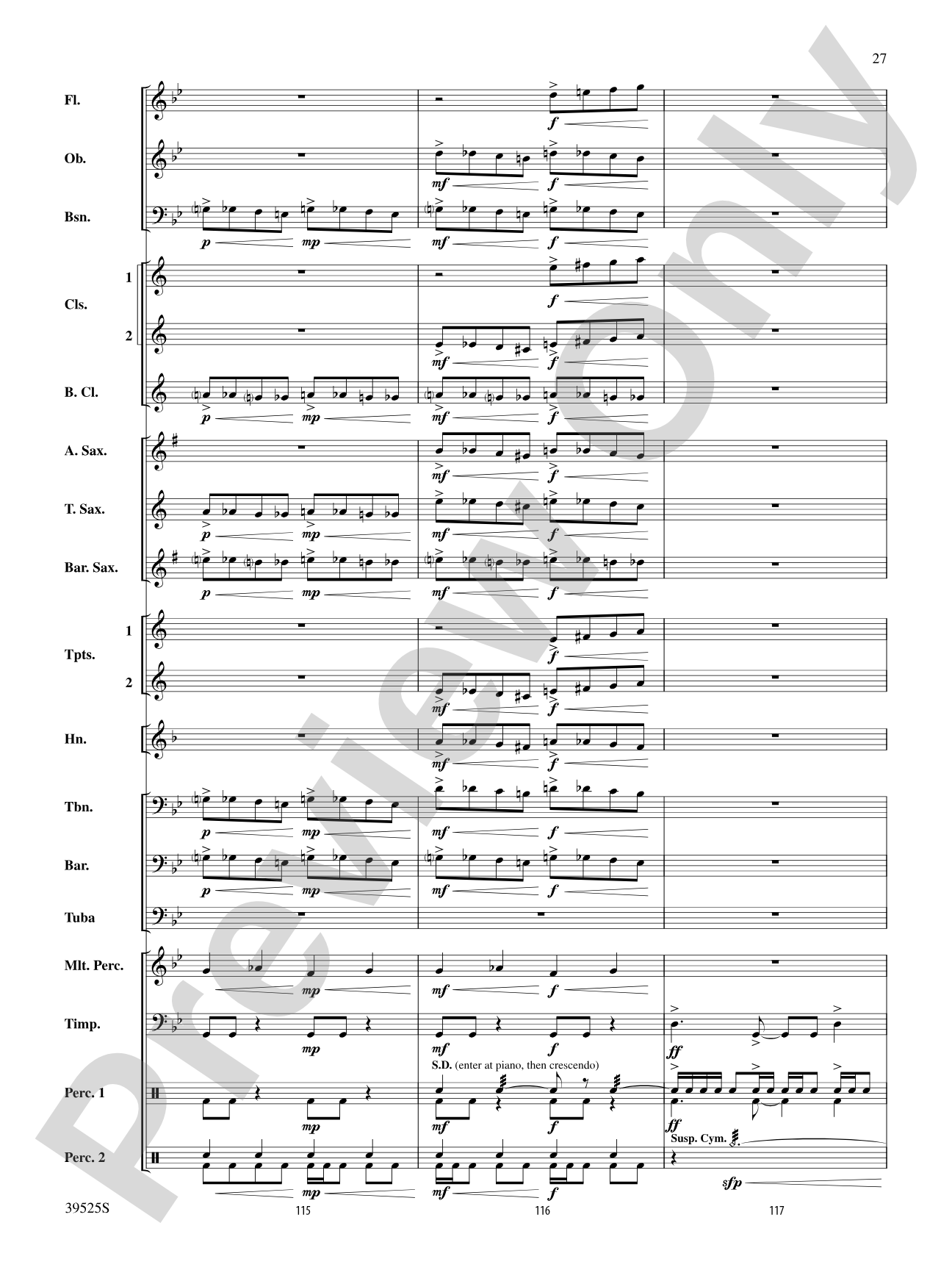Zombie Dreams: Concert Band Conductor Score & Parts