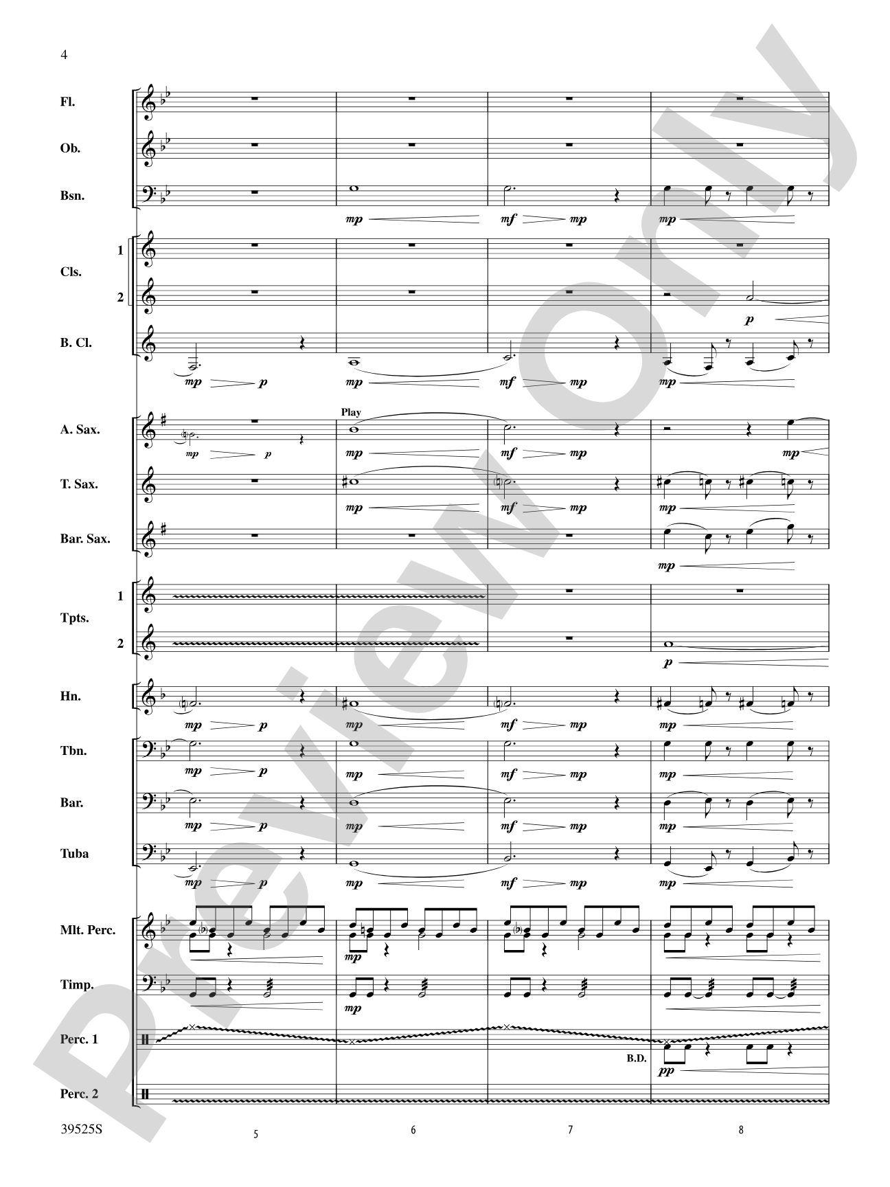 Zombie Dreams: Concert Band Conductor Score & Parts