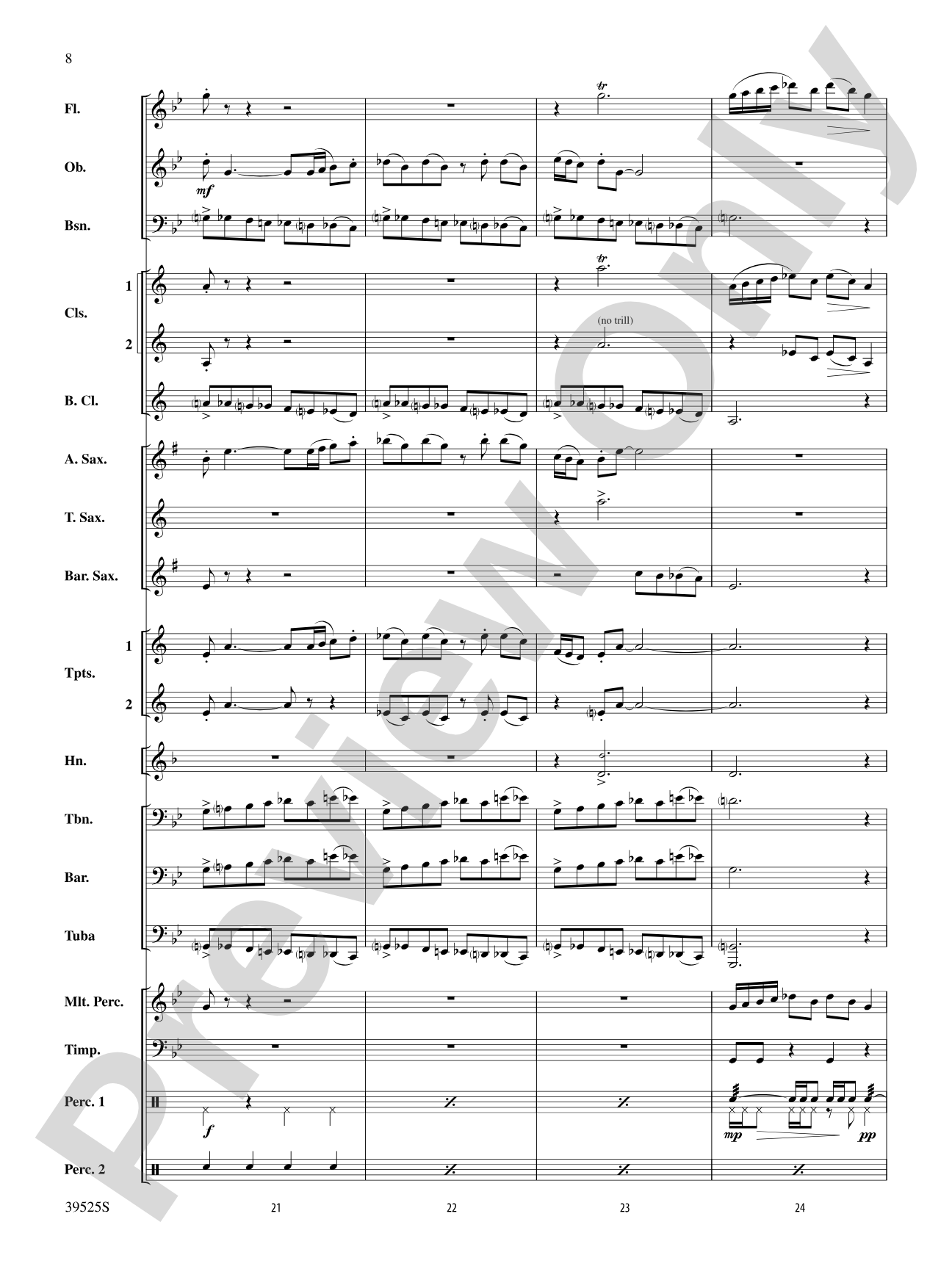 Zombie Dreams: Concert Band Conductor Score & Parts