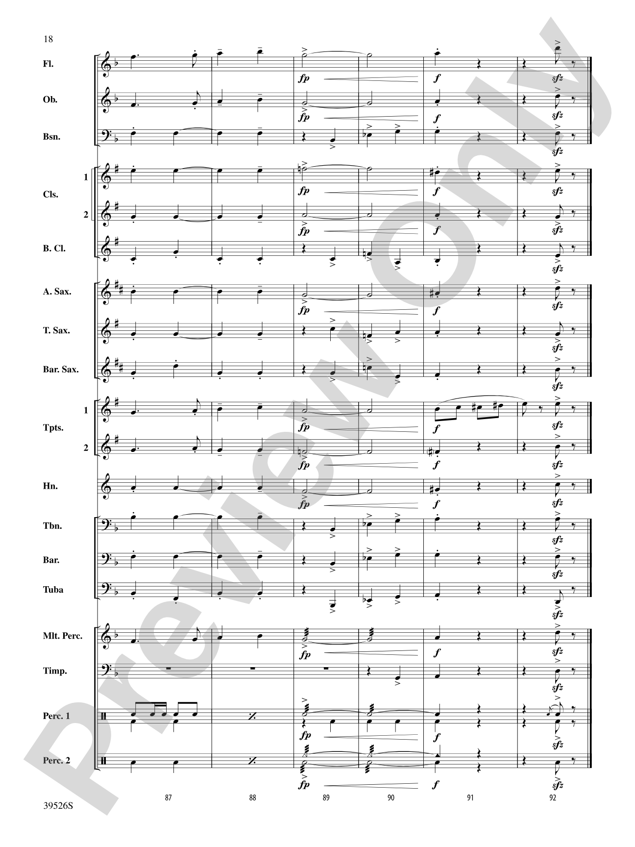Korobushka: Concert Band Conductor Score & Parts