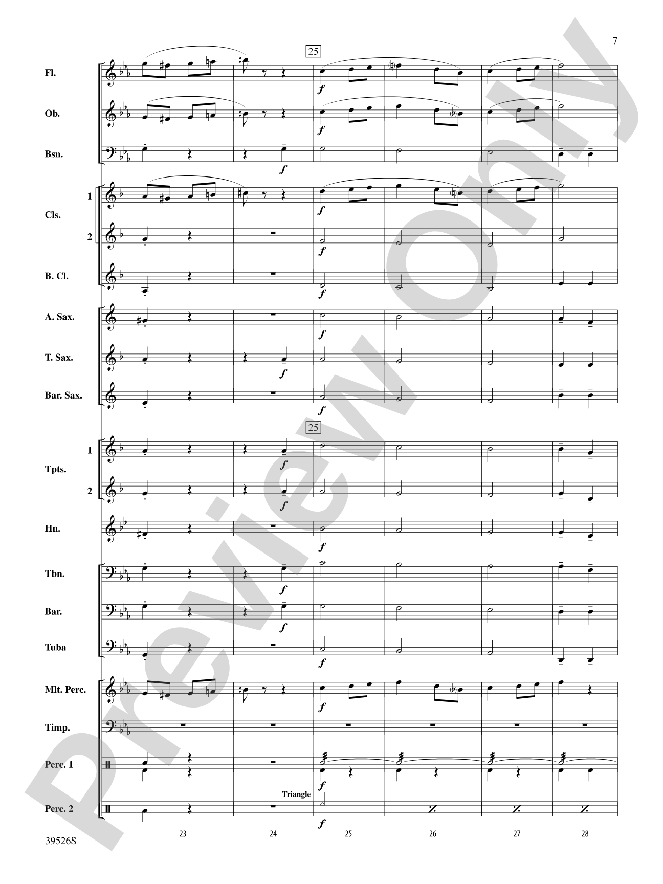 Korobushka: Concert Band Conductor Score & Parts