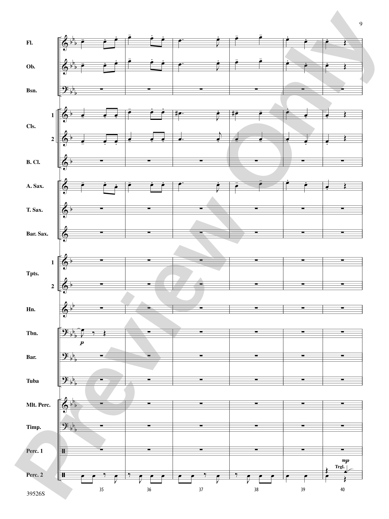 Korobushka: Concert Band Conductor Score & Parts
