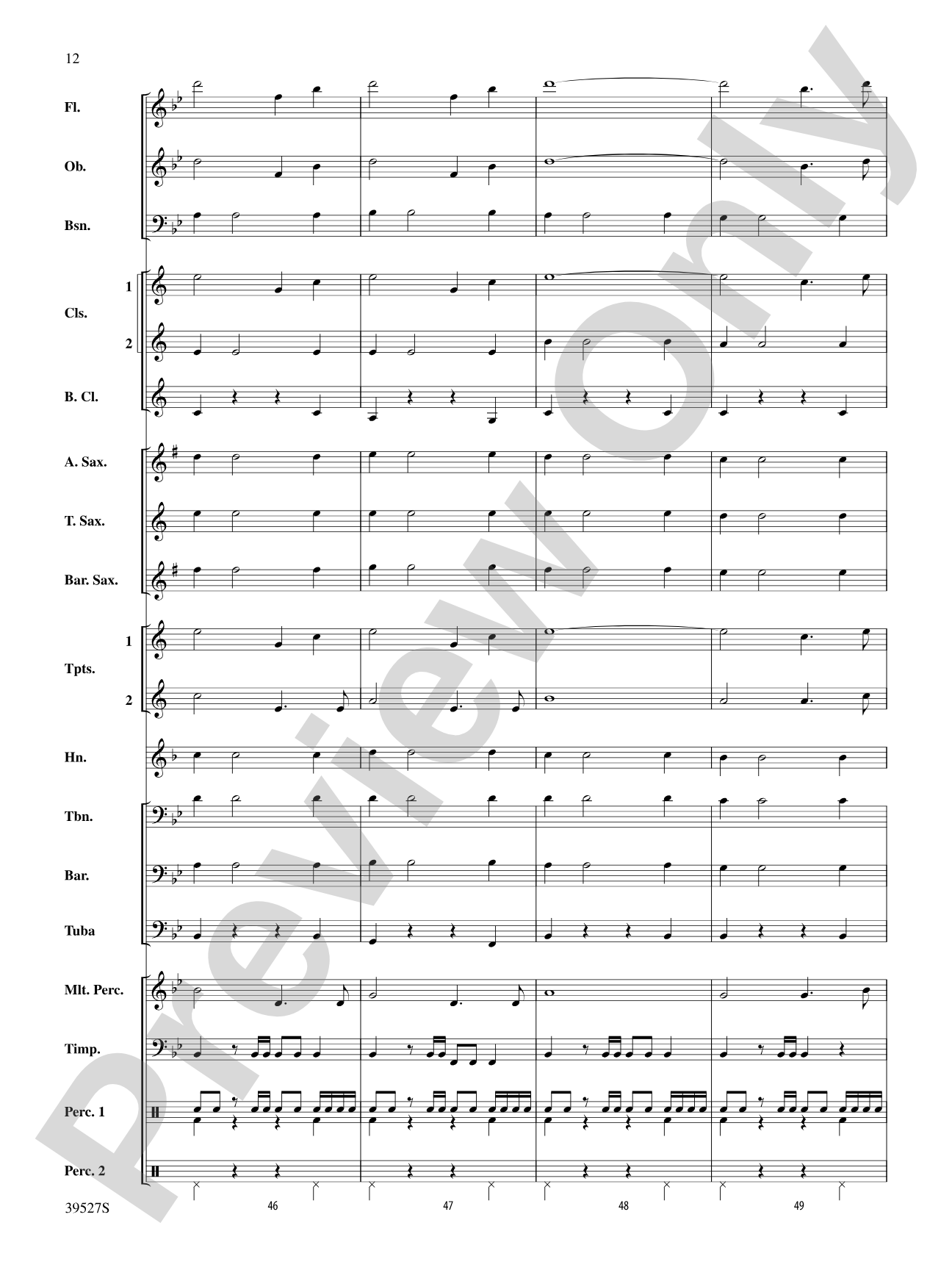 A Celebration of Taps: Concert Band Conductor Score & Parts