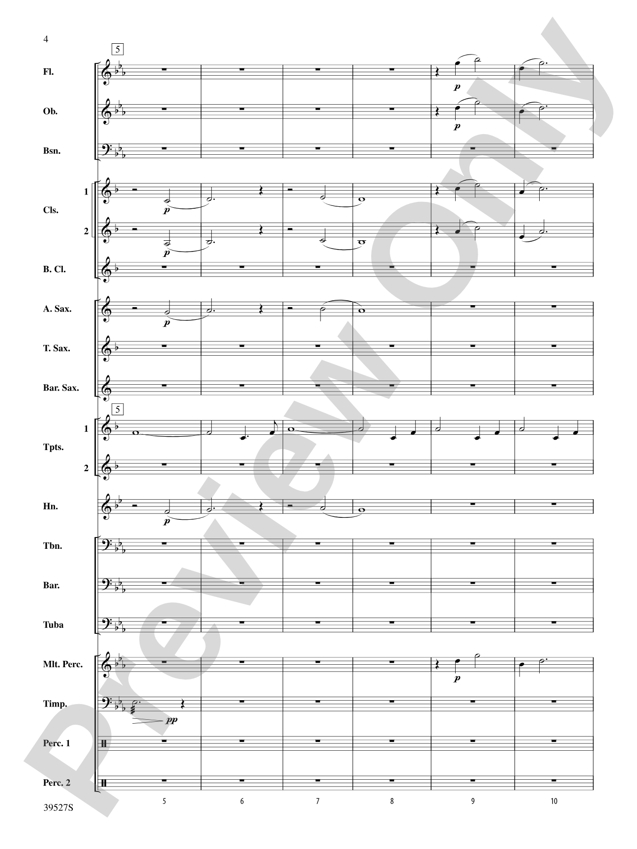 A Celebration of Taps: Concert Band Conductor Score & Parts