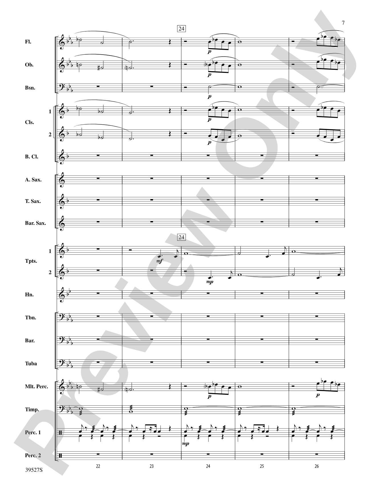 A Celebration of Taps: Concert Band Conductor Score & Parts