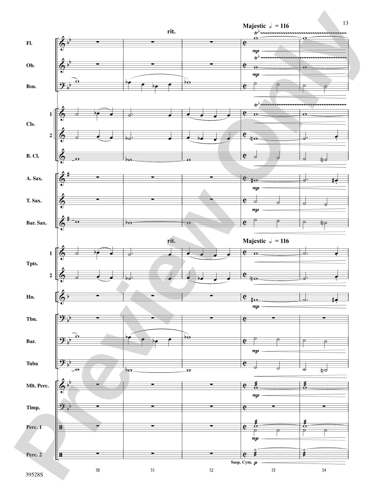 Blazing Bones of the West!: Concert Band Conductor Score & Parts