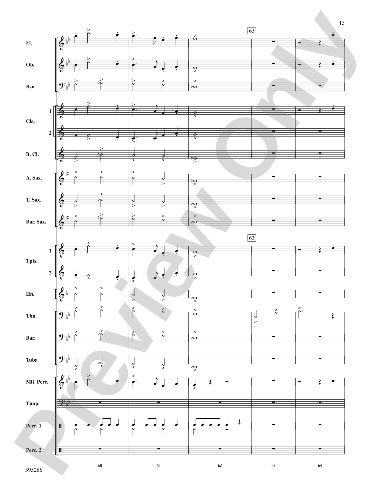 Blazing Bones of the West!: Concert Band Conductor Score & Parts