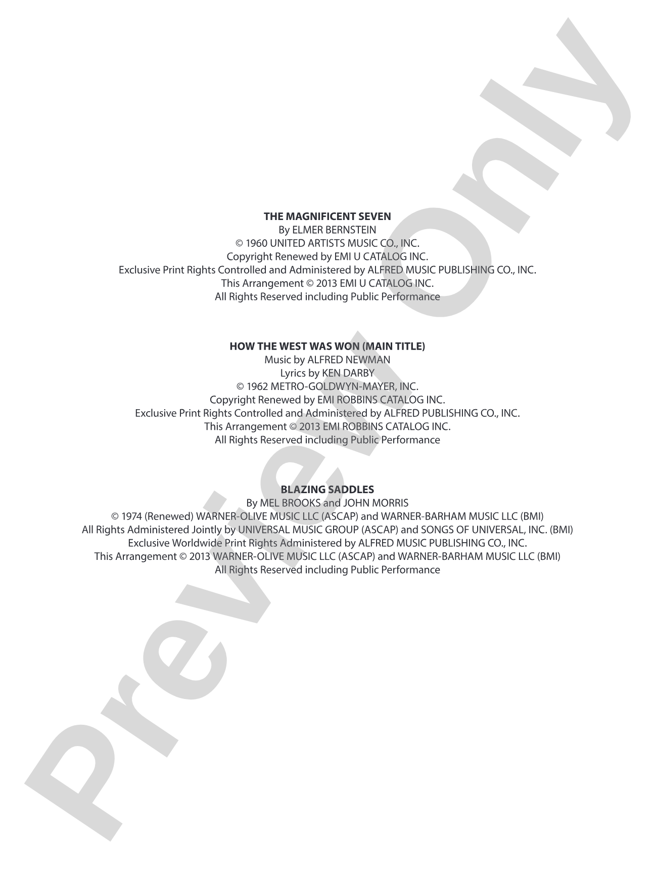 Blazing Bones of the West!: Concert Band Conductor Score & Parts