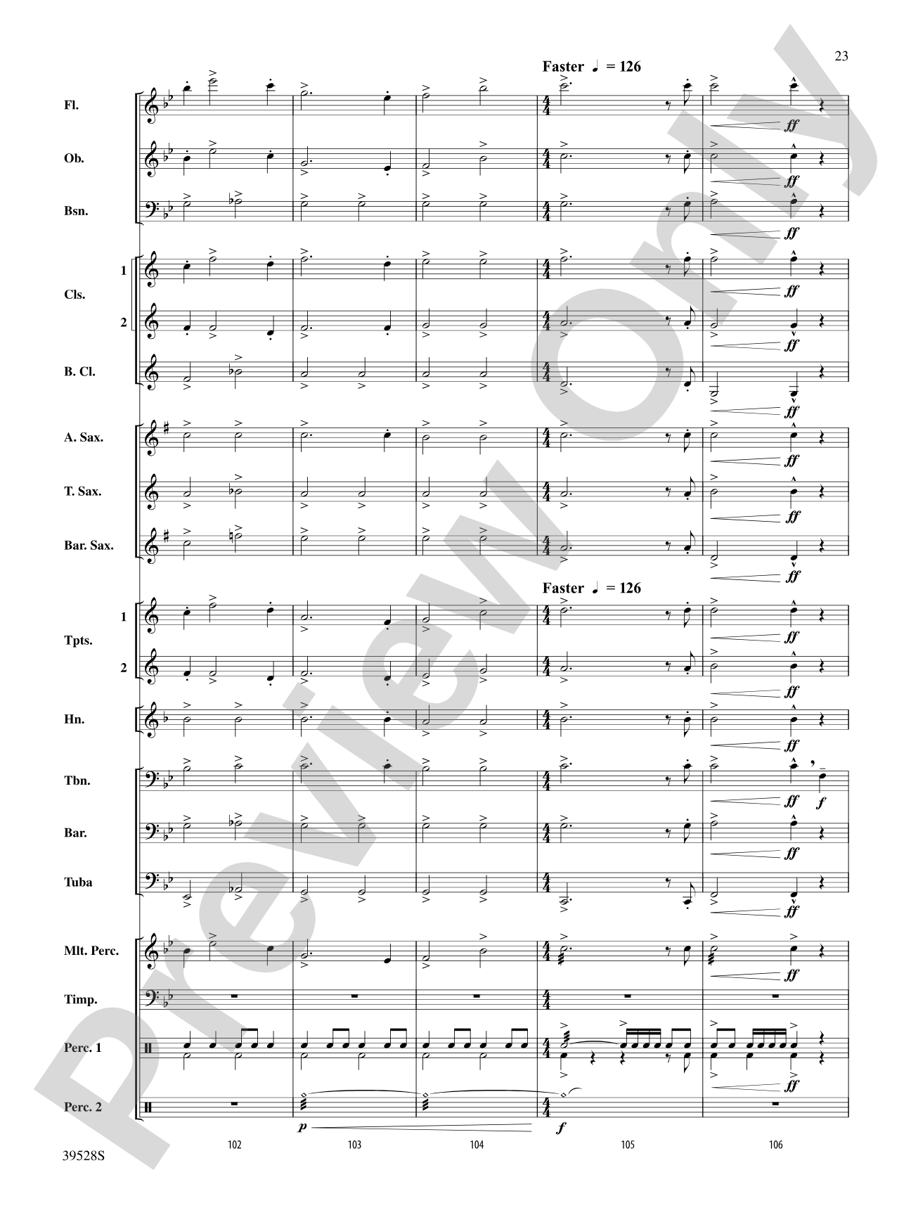 Blazing Bones of the West!: Concert Band Conductor Score & Parts