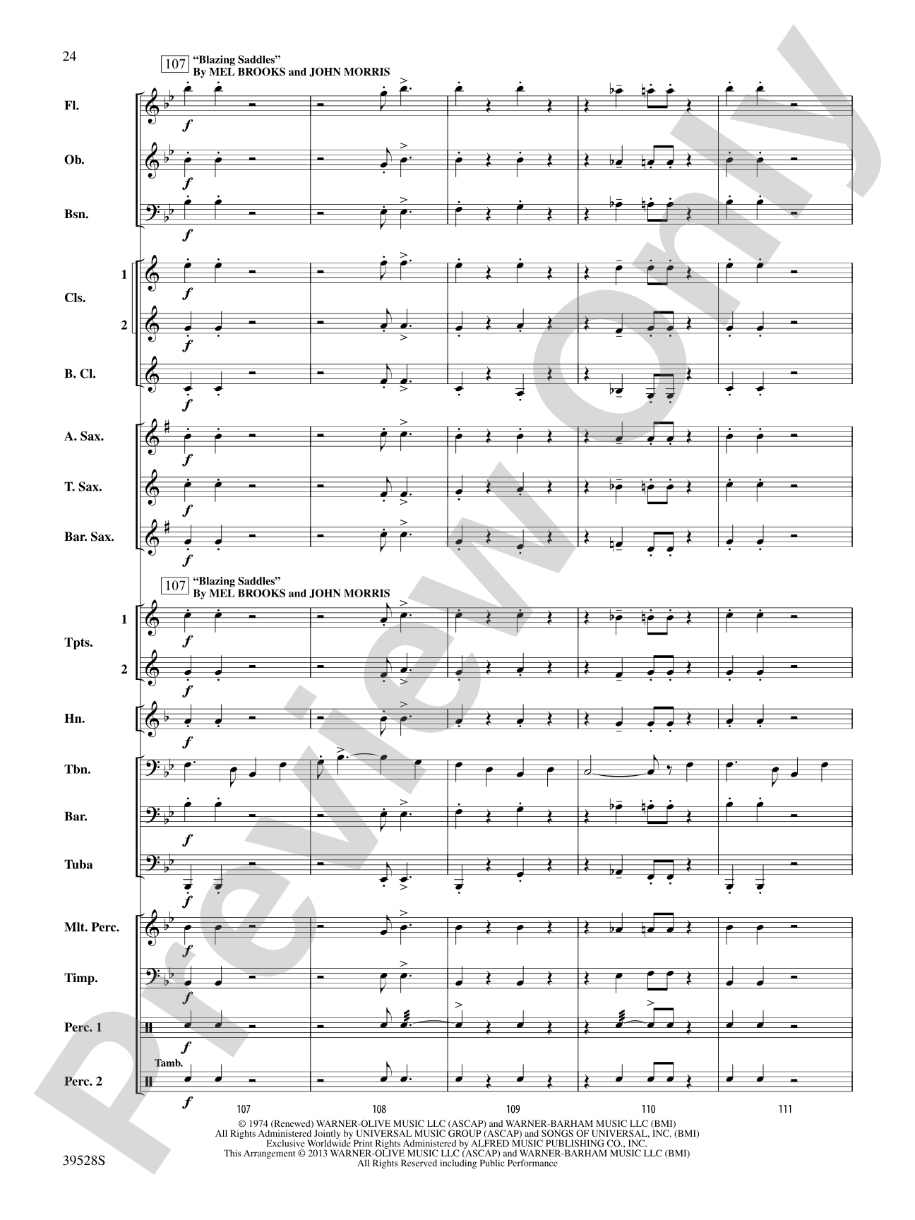 Blazing Bones of the West!: Concert Band Conductor Score & Parts