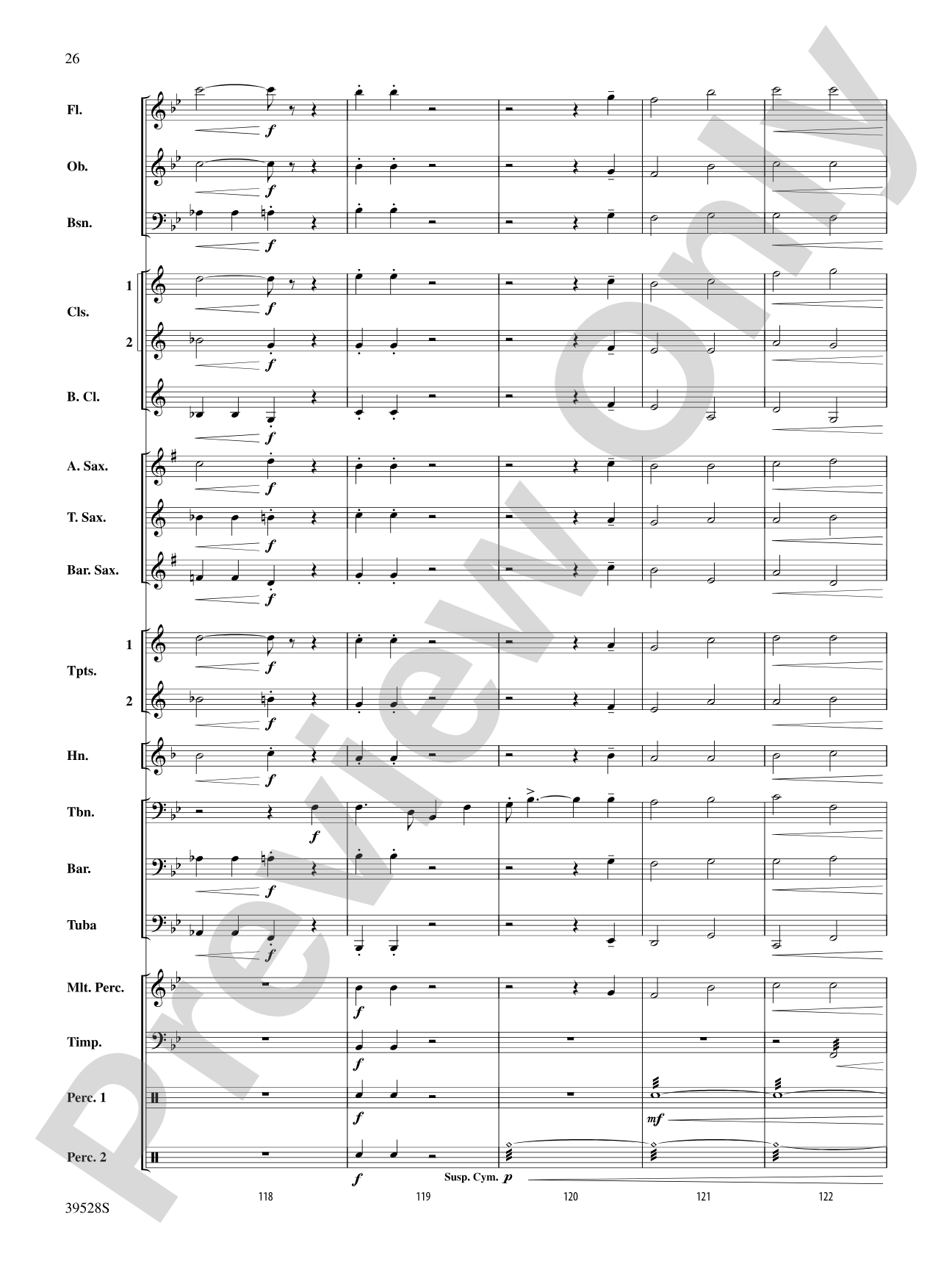 Blazing Bones of the West!: Concert Band Conductor Score & Parts