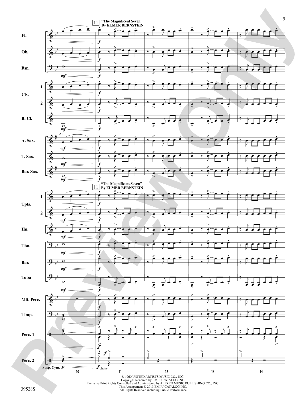 Blazing Bones of the West!: Concert Band Conductor Score & Parts