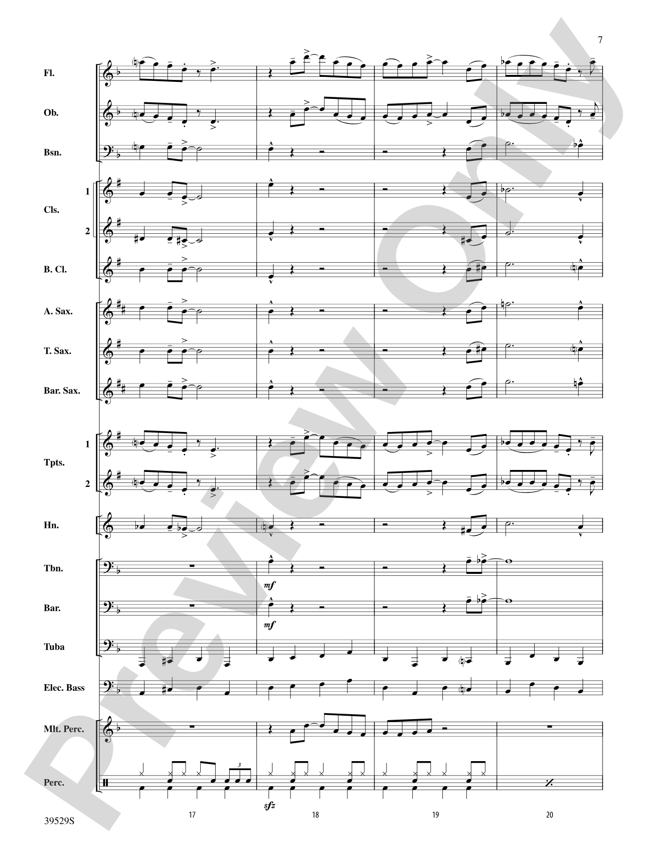 Minnie the Moocher: Concert Band Conductor Score & Parts