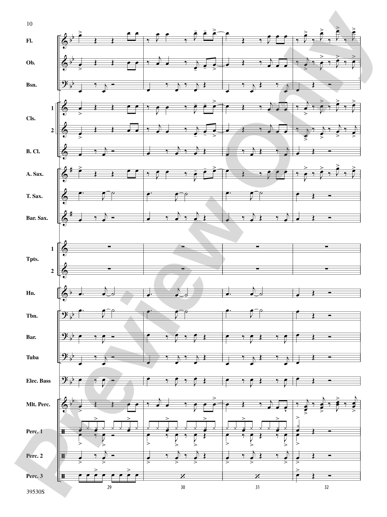 Teenage Dream / Super Bass: Concert Band Conductor Score & Parts
