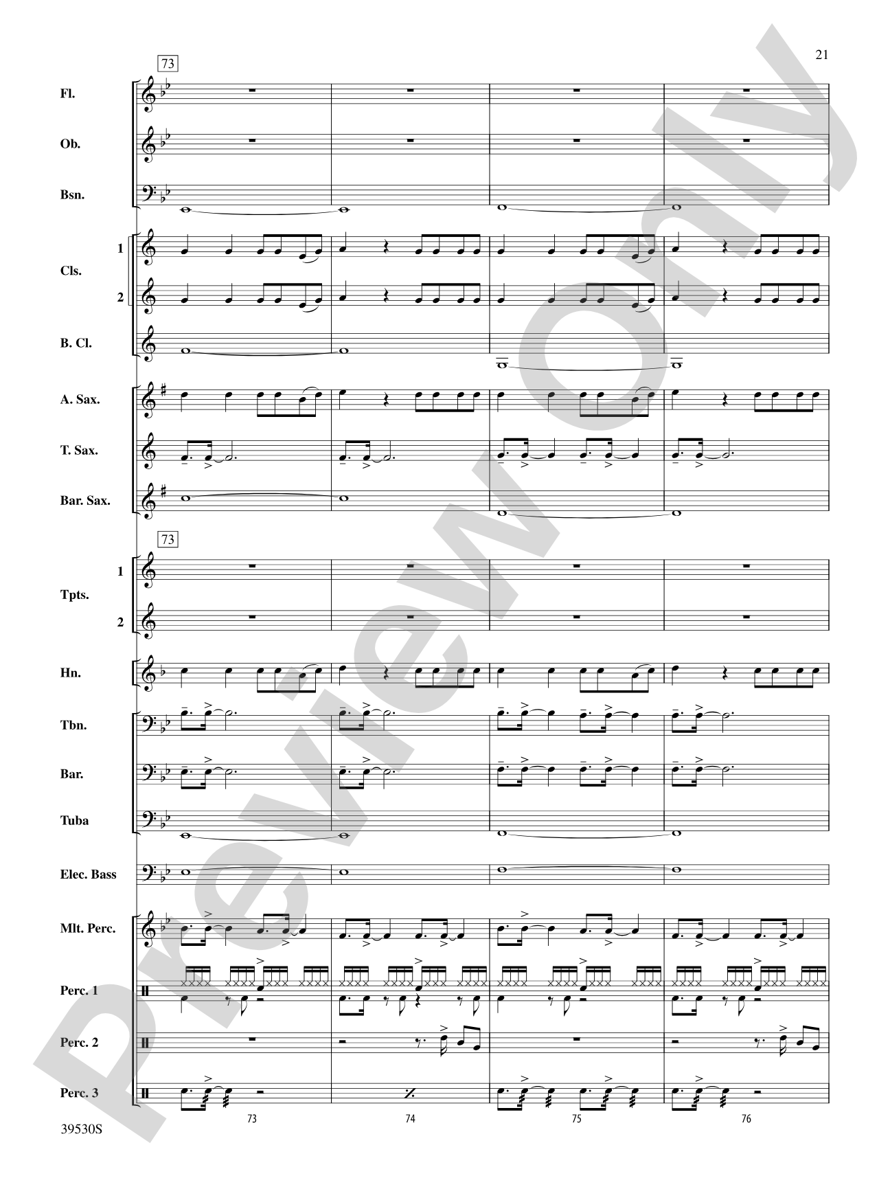Teenage Dream / Super Bass: Concert Band Conductor Score & Parts