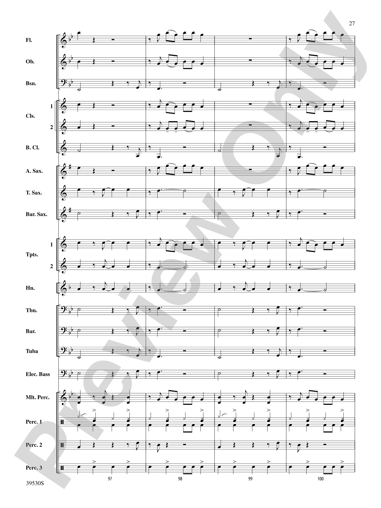 Teenage Dream / Super Bass: Concert Band Conductor Score & Parts