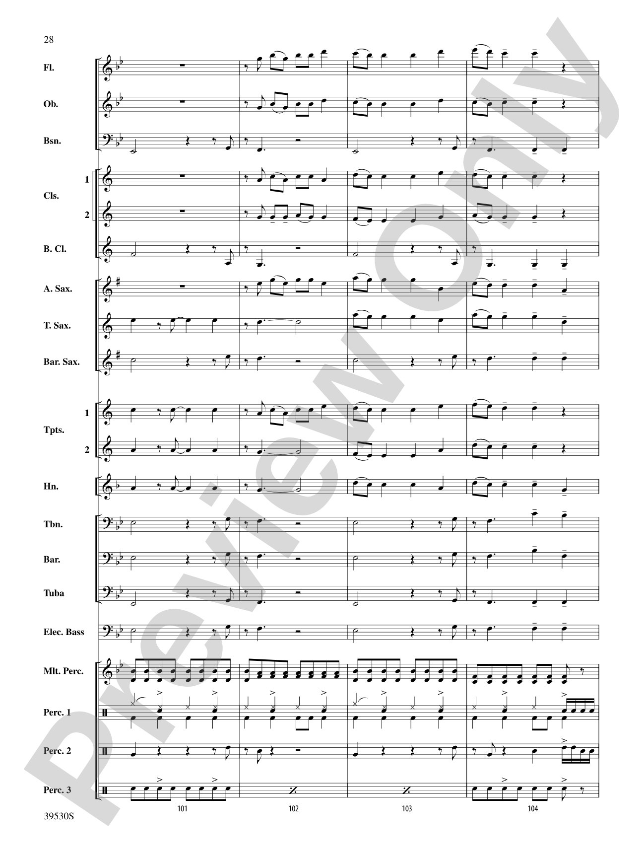 Teenage Dream / Super Bass: Concert Band Conductor Score & Parts
