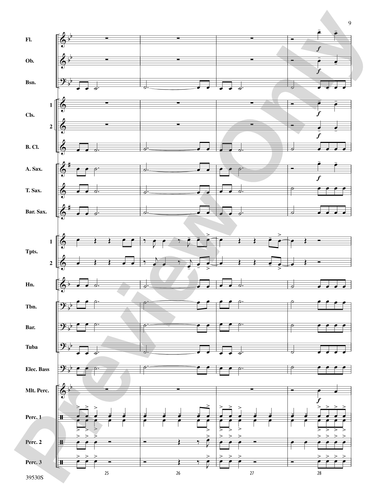 Teenage Dream / Super Bass: Concert Band Conductor Score & Parts