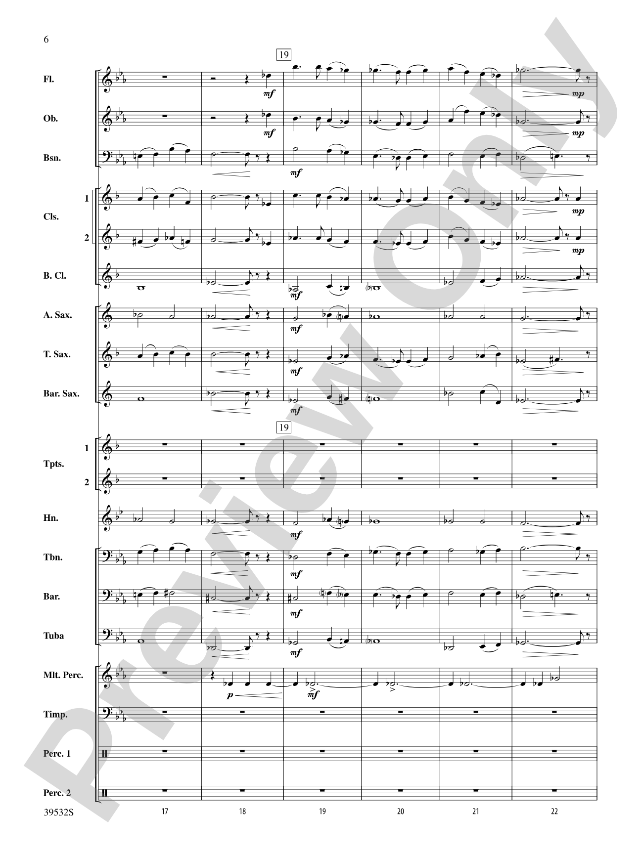 America, the Beautiful: Concert Band Conductor Score & Parts