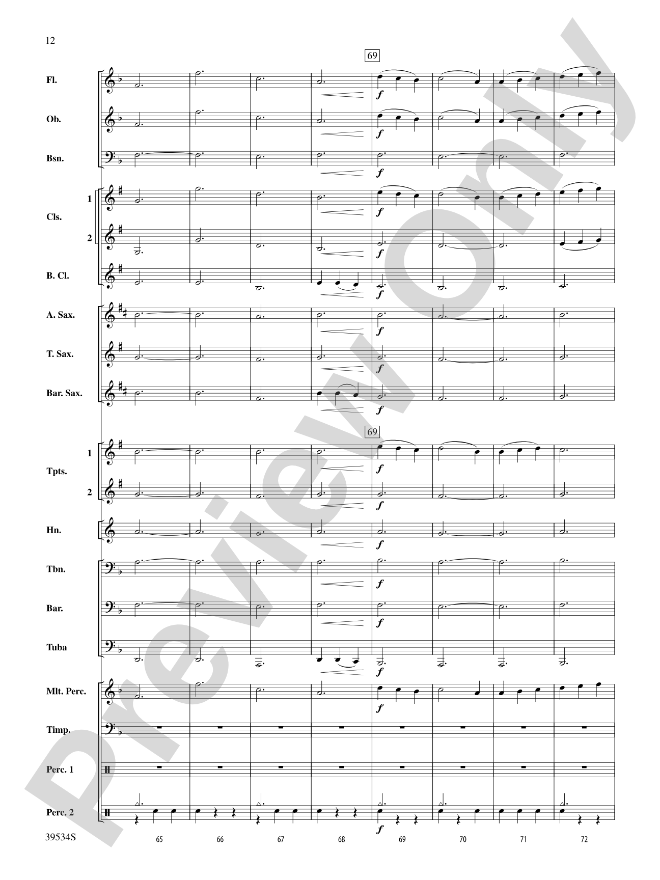 The Magic of Harry Potter: Concert Band Conductor Score & Parts