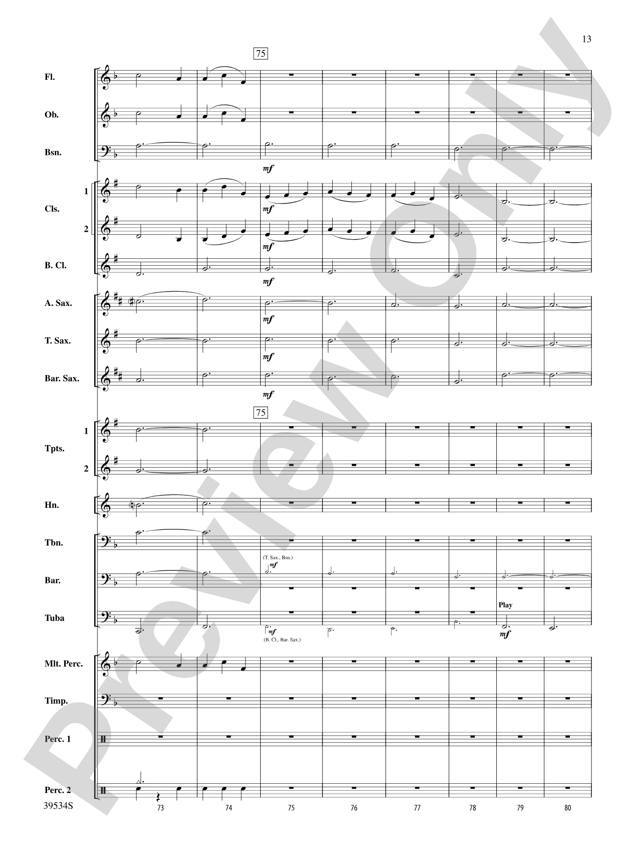 The Magic of Harry Potter: Concert Band Conductor Score & Parts
