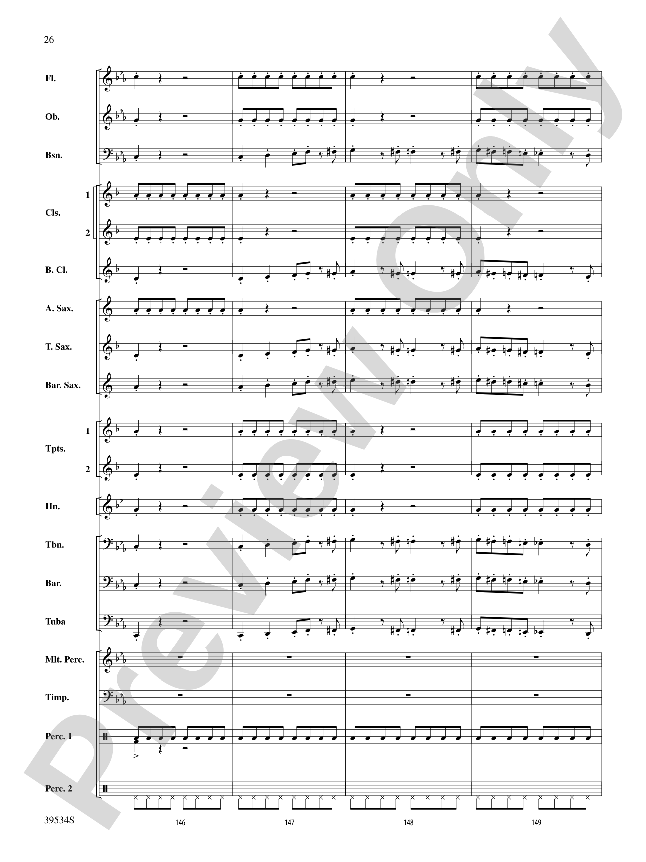 The Magic of Harry Potter: Concert Band Conductor Score & Parts