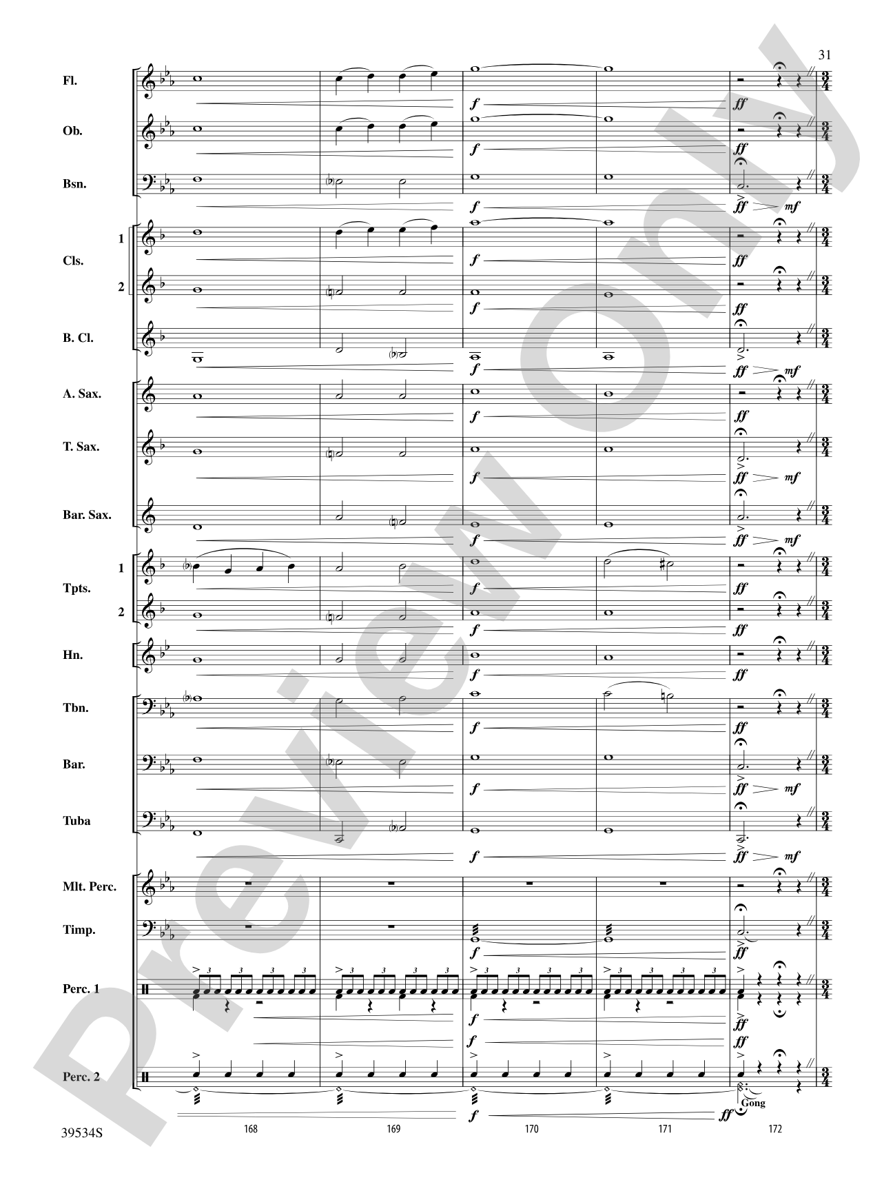 The Magic of Harry Potter: Concert Band Conductor Score & Parts