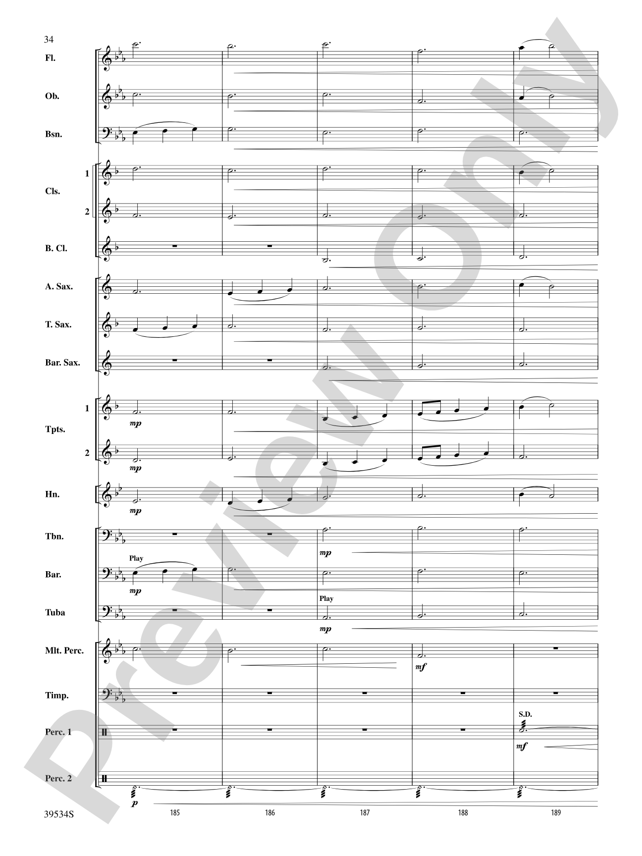 The Magic of Harry Potter: Concert Band Conductor Score & Parts