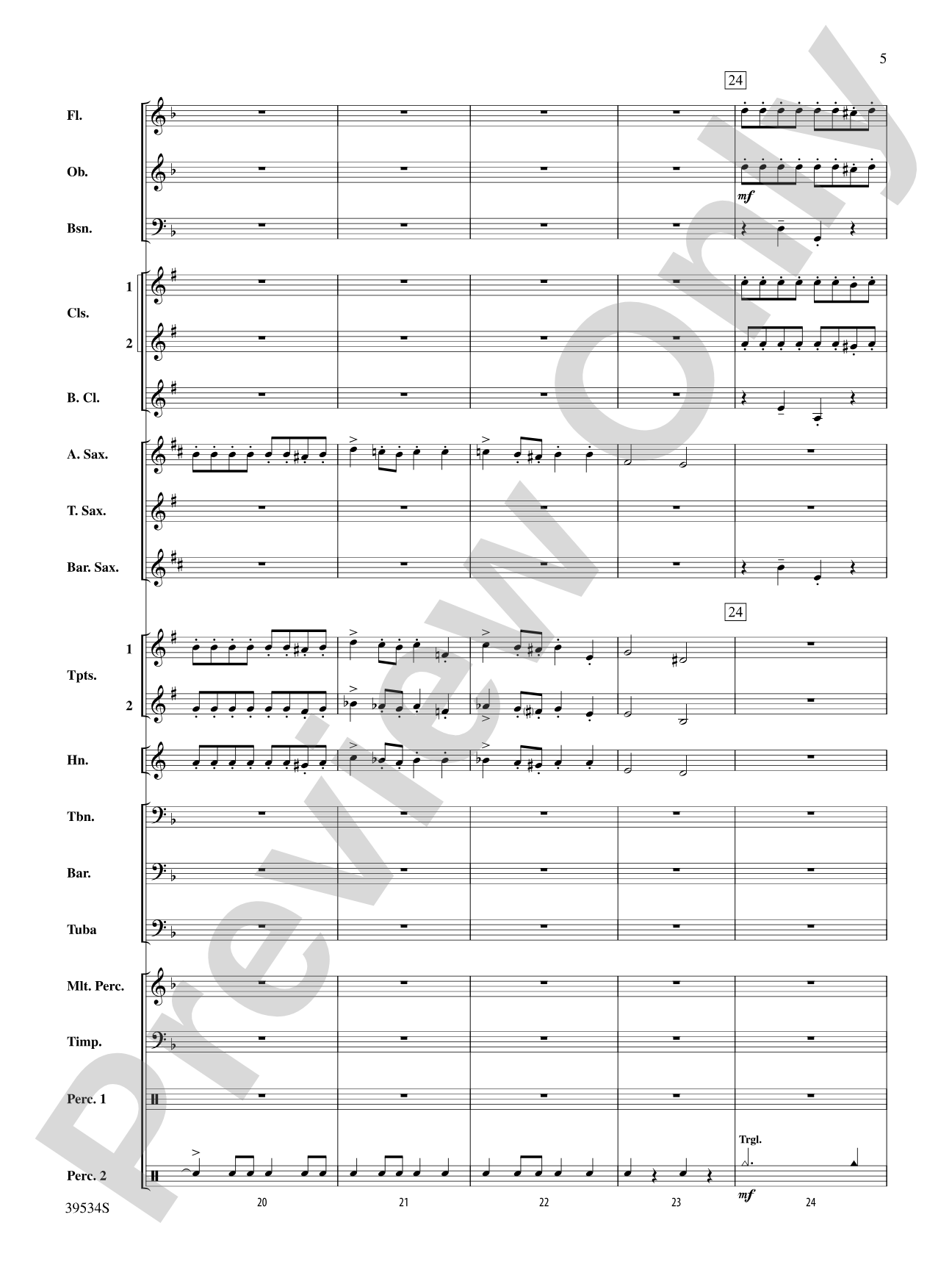 The Magic of Harry Potter: Concert Band Conductor Score & Parts