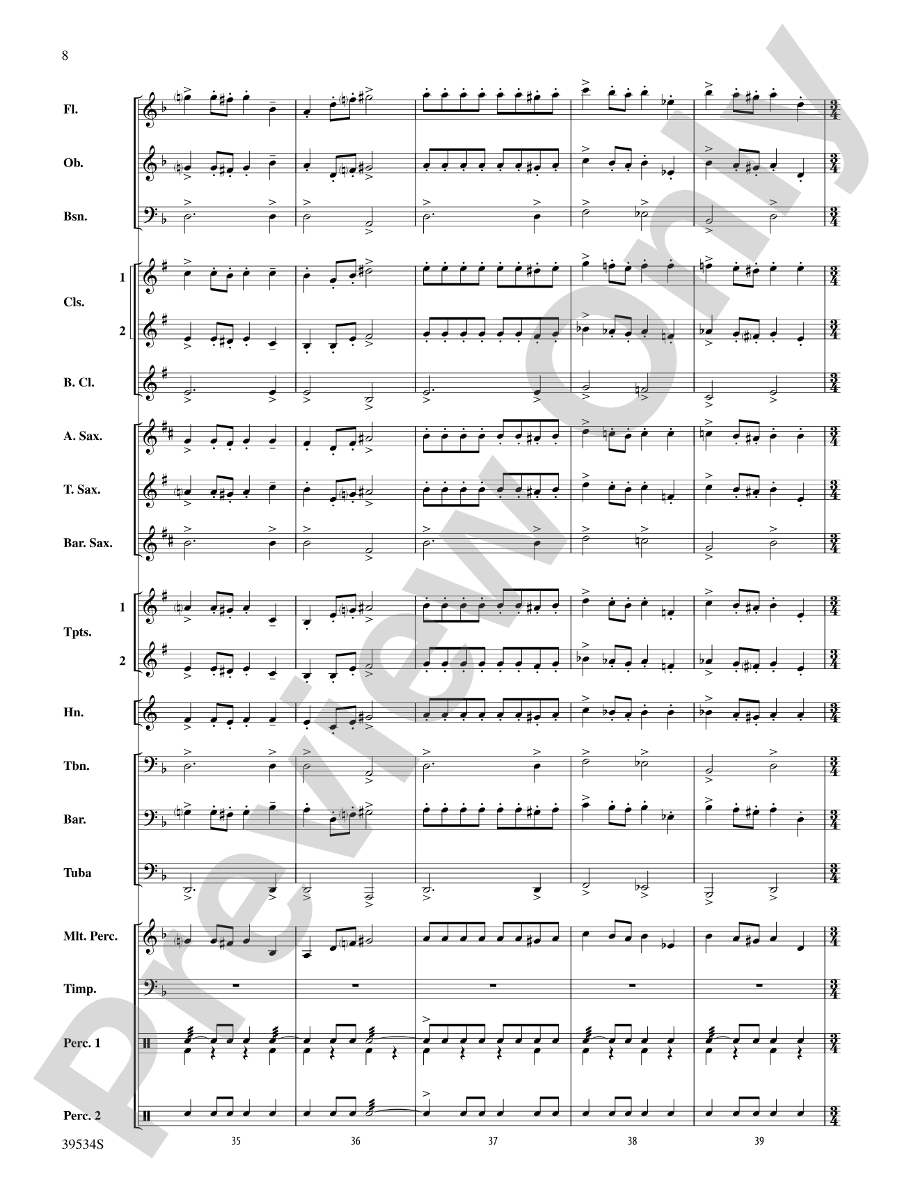 The Magic of Harry Potter: Concert Band Conductor Score & Parts