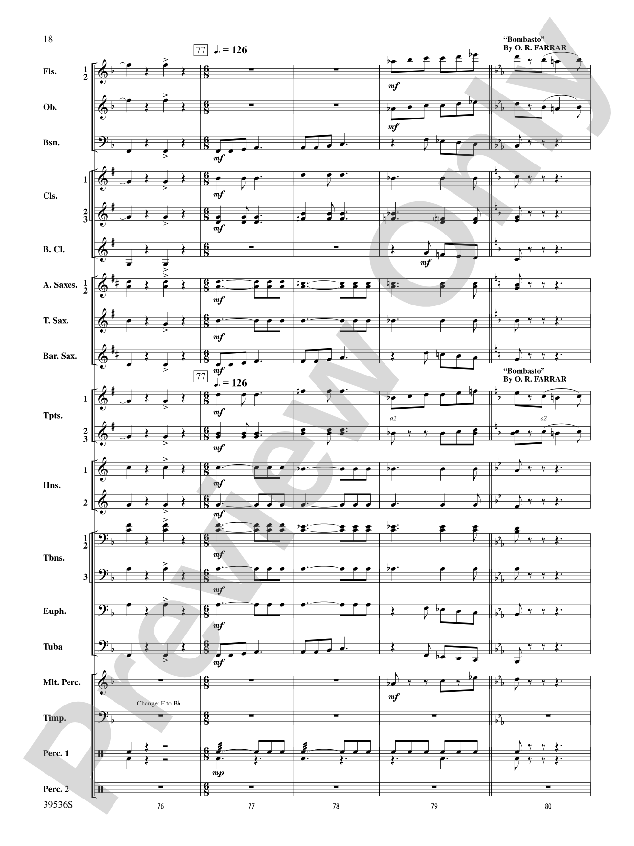 Screamers!: Concert Band Conductor Score & Parts