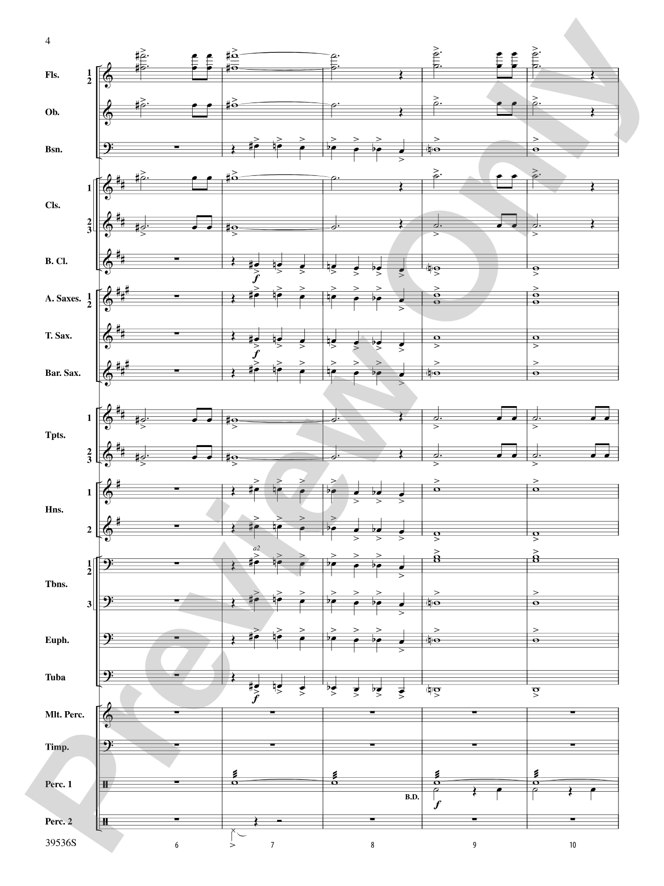 Screamers!: Concert Band Conductor Score & Parts