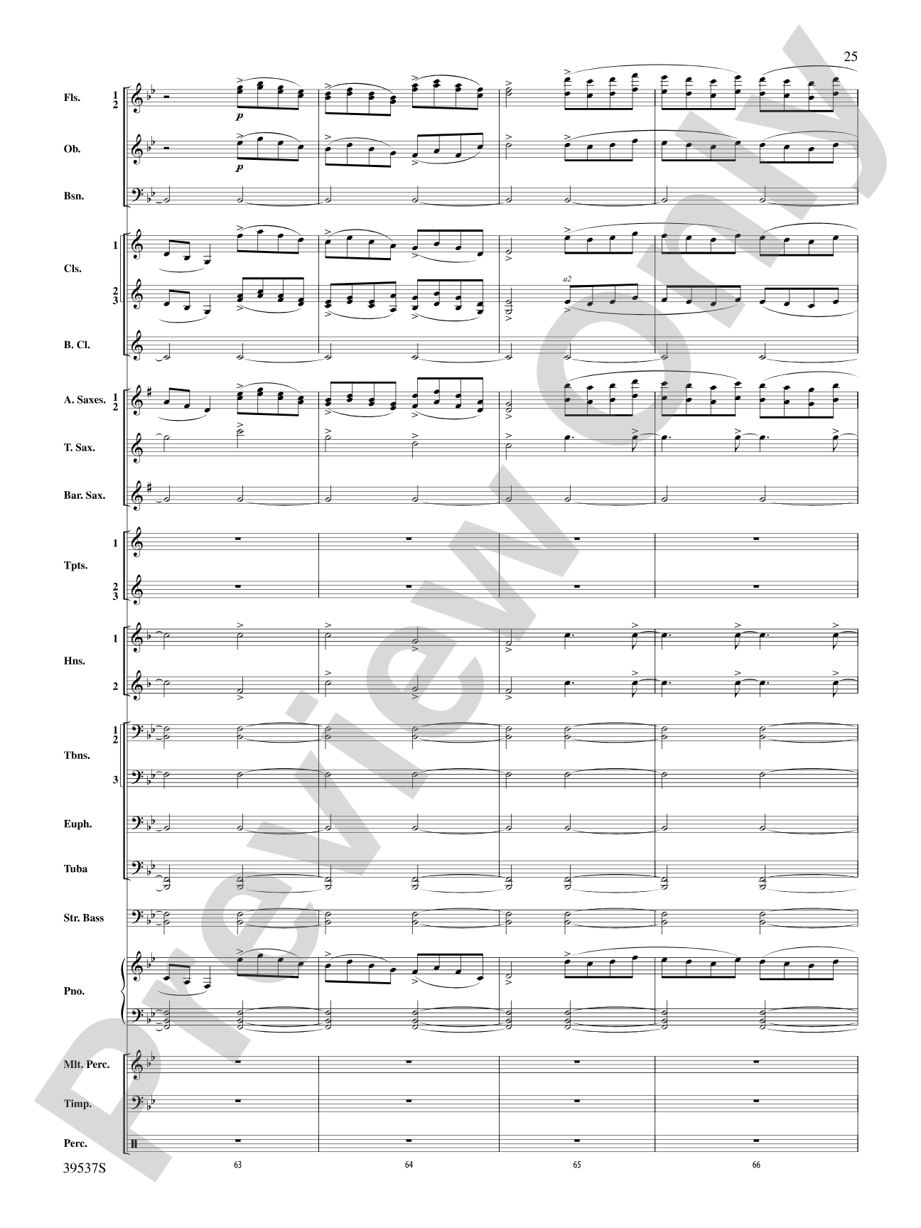 Sarabande & Gavotte (from the Holberg Suite, Op. 40): Concert Band Conductor Score & Parts