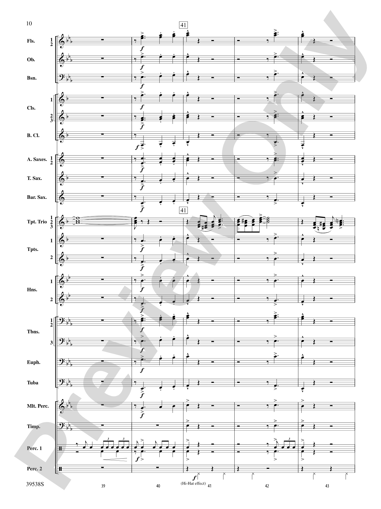 A Saint-sational Trio!: Concert Band Conductor Score & Parts