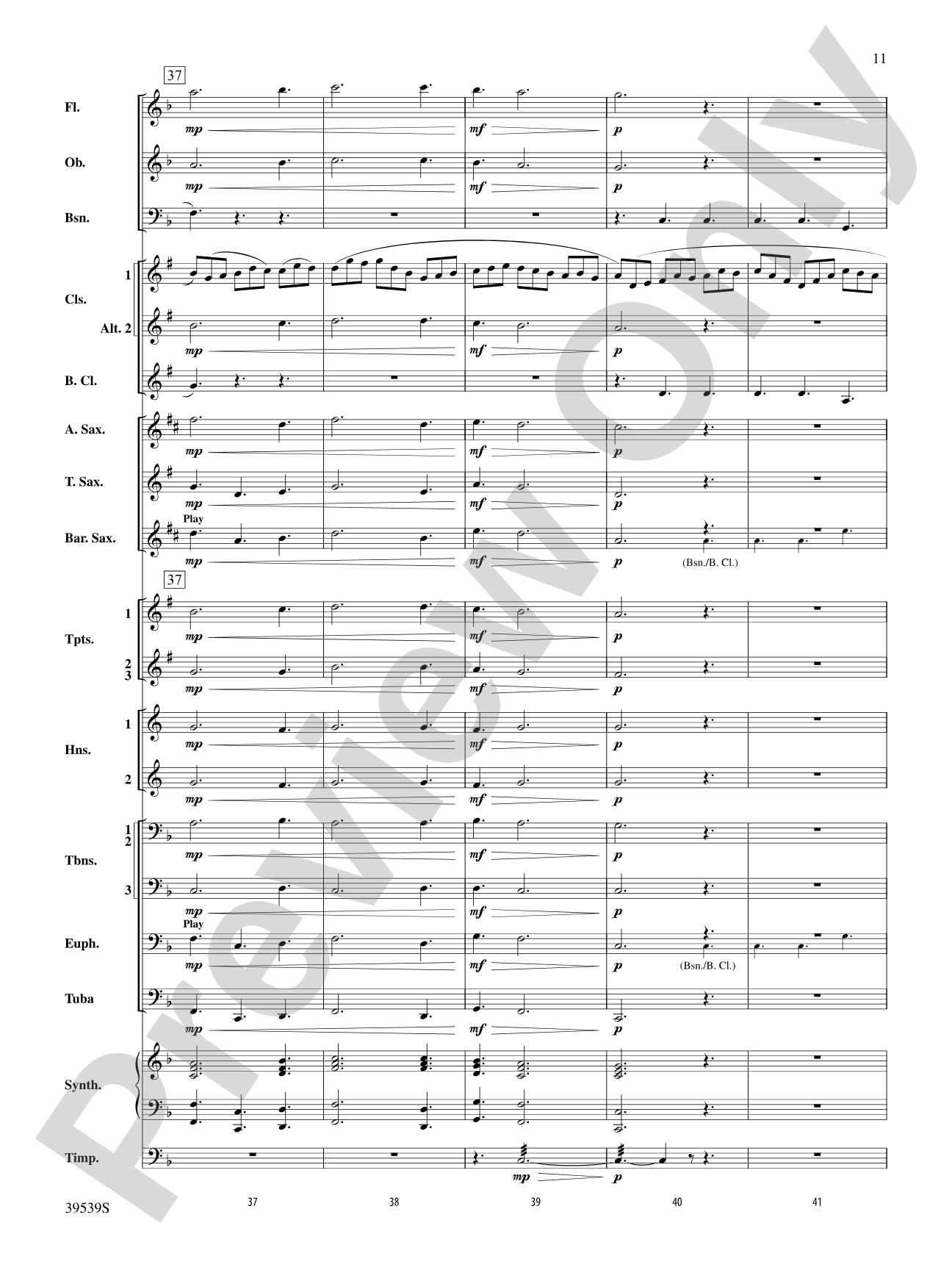 Jesu, Joy of Man's Desiring: Concert Band Conductor Score & Parts
