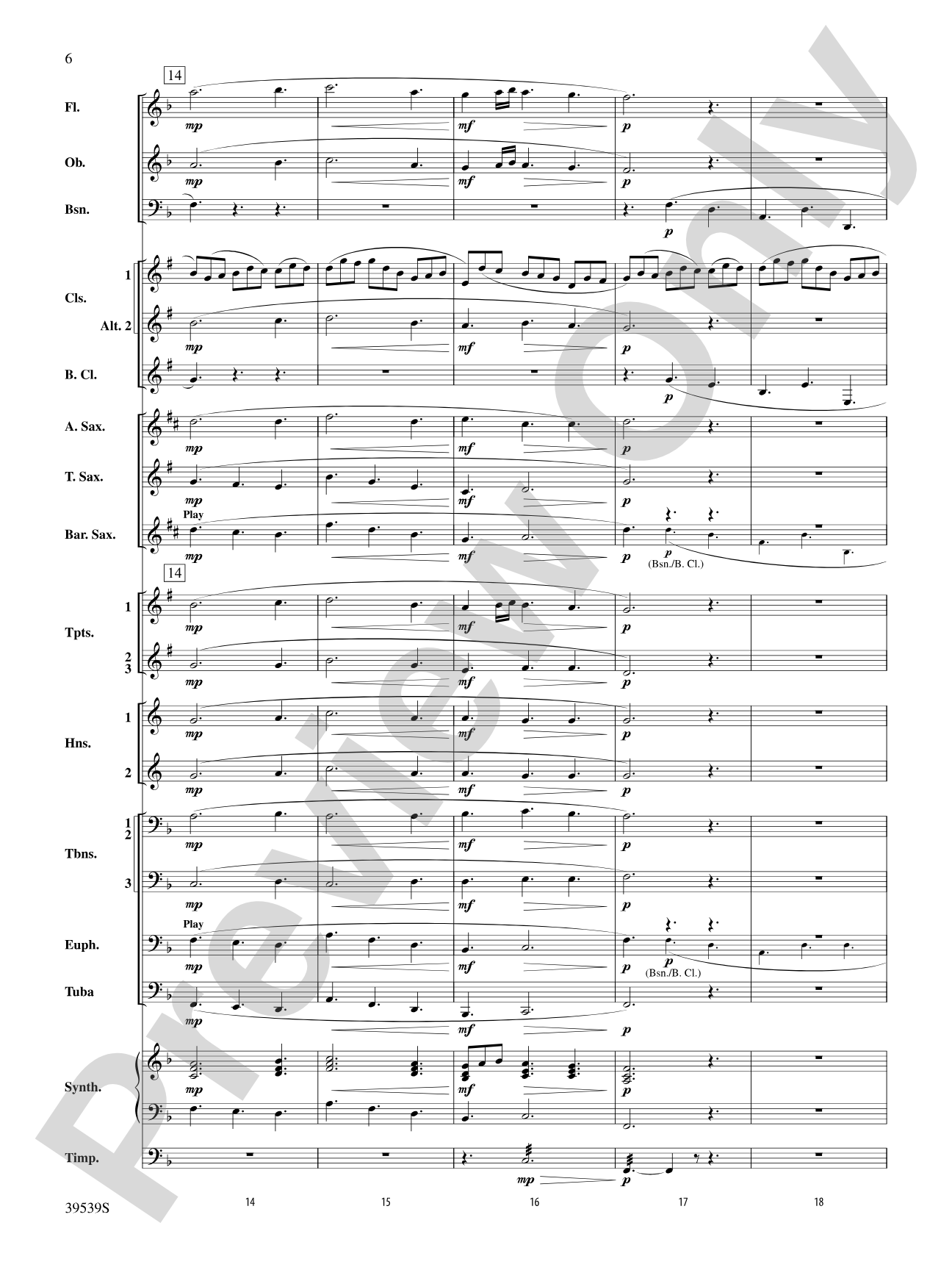 Jesu, Joy of Man's Desiring: Concert Band Conductor Score & Parts