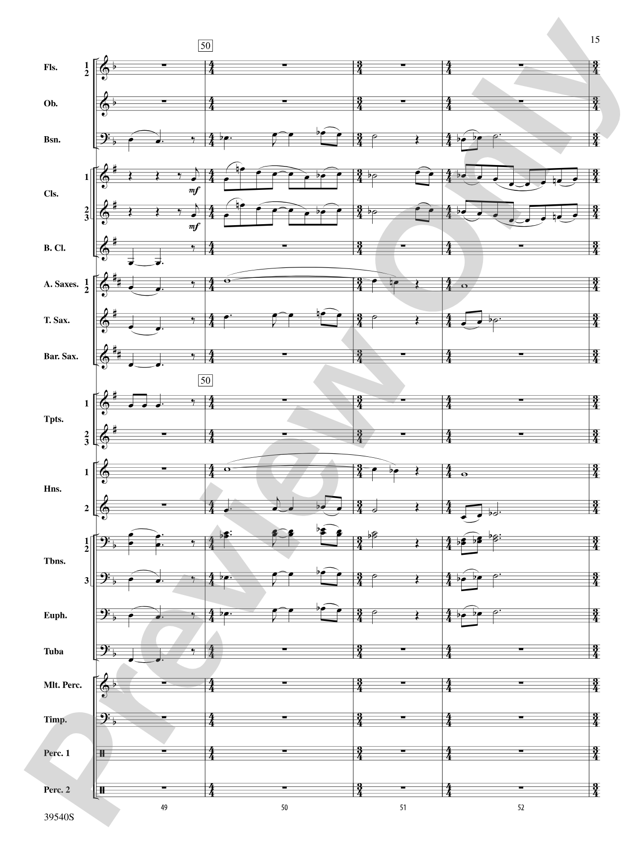 Carols from the British Isles: Concert Band Conductor Score & Parts